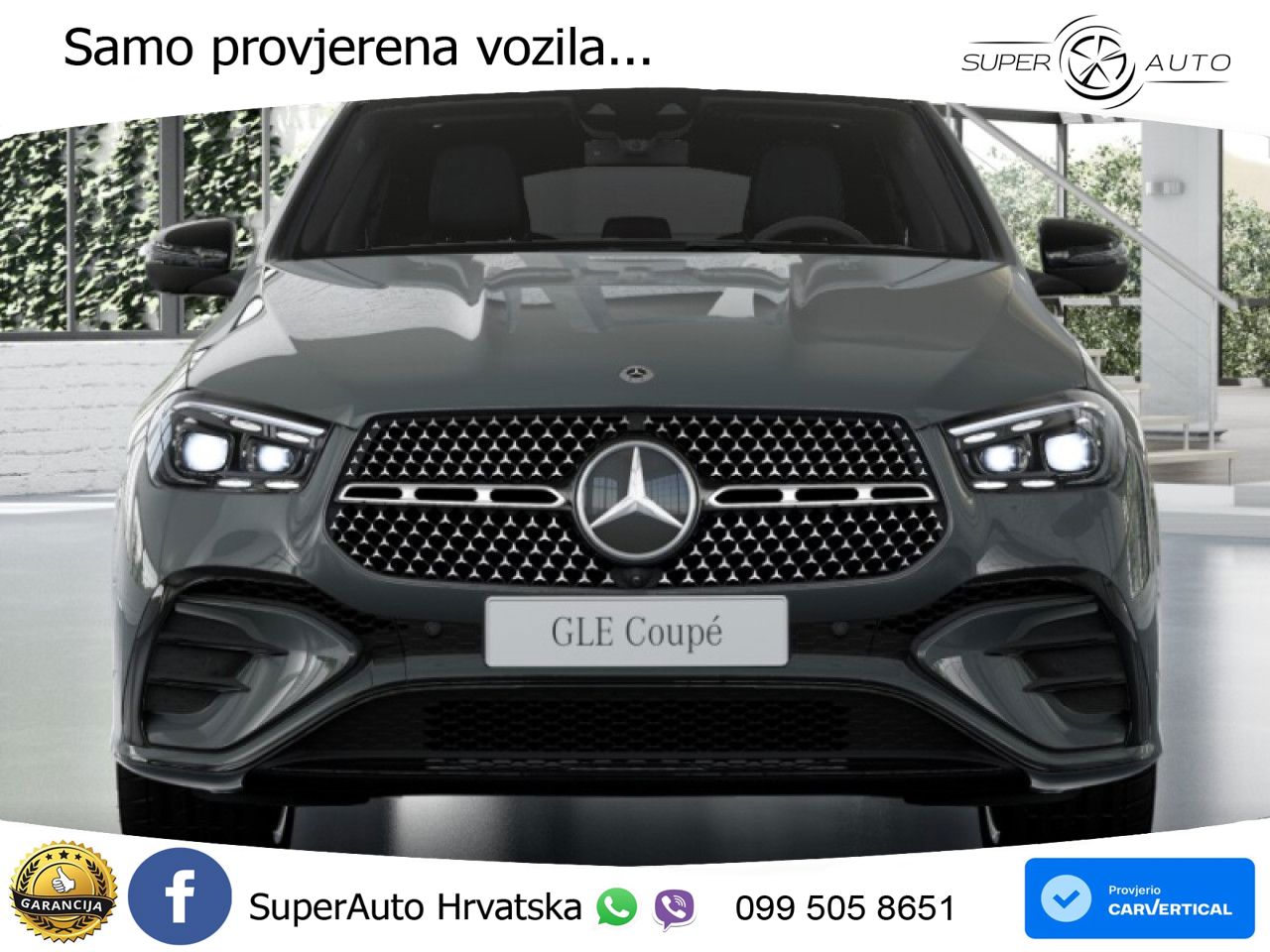 Mercedes GLE Coupe 450d (367 KS) EQ Boost 4MATIC 9G-TRONIC AMG LED+GR SJED+ACC