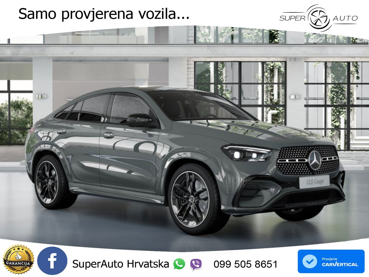 Mercedes GLE Coupe 450d (367 KS) EQ Boost 4MATIC 9G-TRONIC AMG LED+GR SJED+ACC