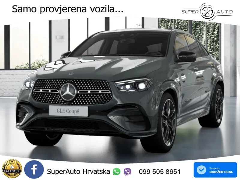 Mercedes GLE Coupe 450d (367 KS) EQ Boost 4MATIC 9G-TRONIC AMG LED+GR SJED+ACC