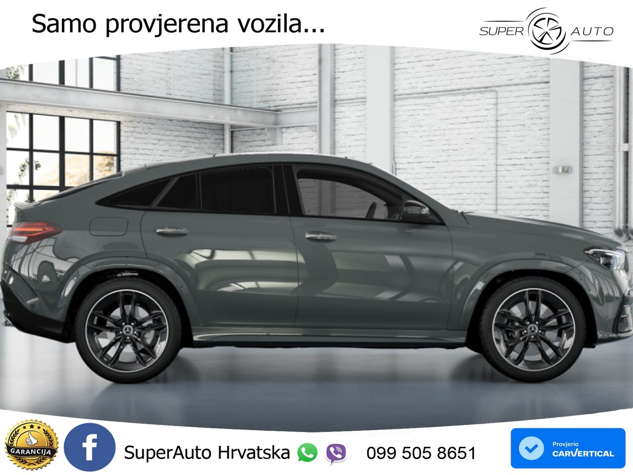 Mercedes GLE Coupe 450d (367 KS) EQ Boost 4MATIC 9G-TRONIC AMG LED+GR SJED+ACC