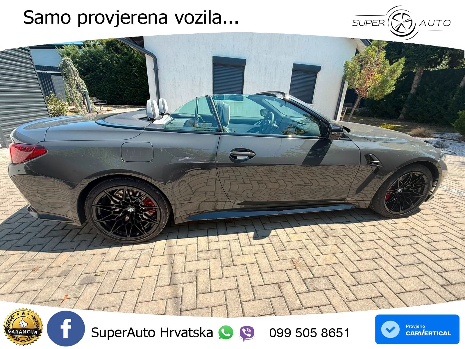 BMW M4 Convertible Competition 3.0 (530 KS) xDrive Steptronic LED+GR SJED+ACC