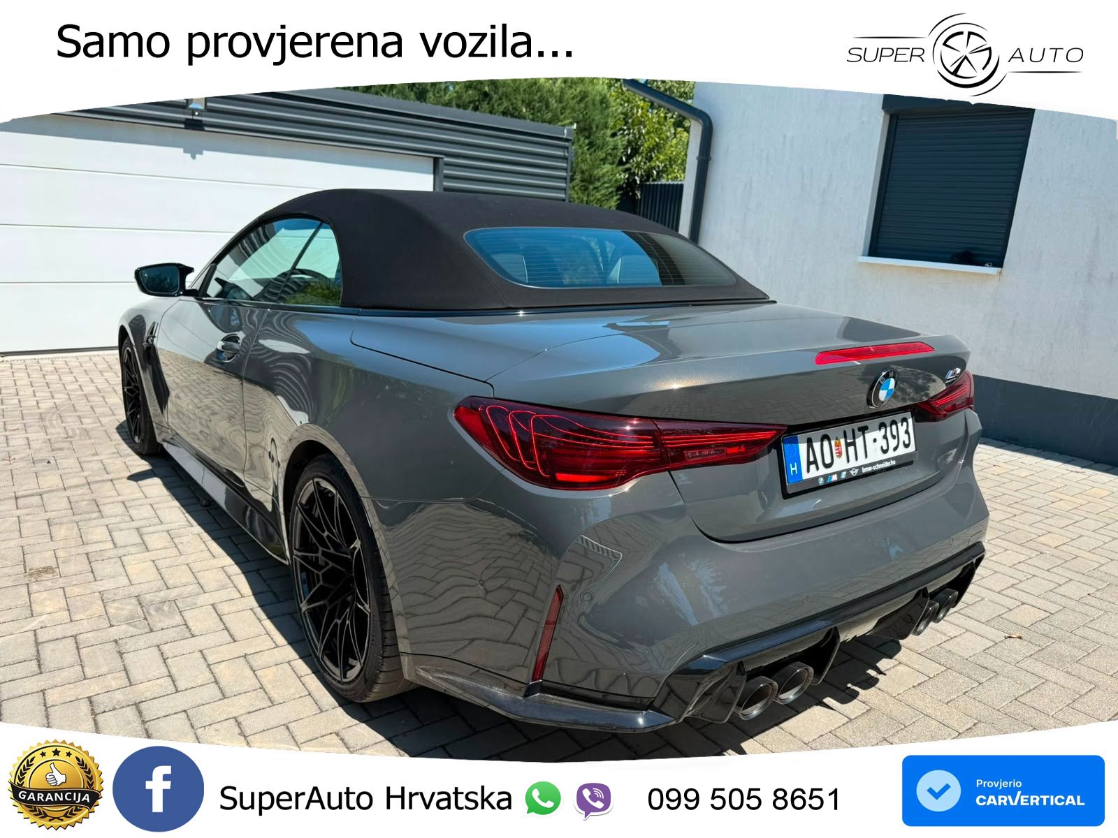 BMW M4 Convertible Competition 3.0 (530 KS) xDrive Steptronic LED+GR SJED+ACC