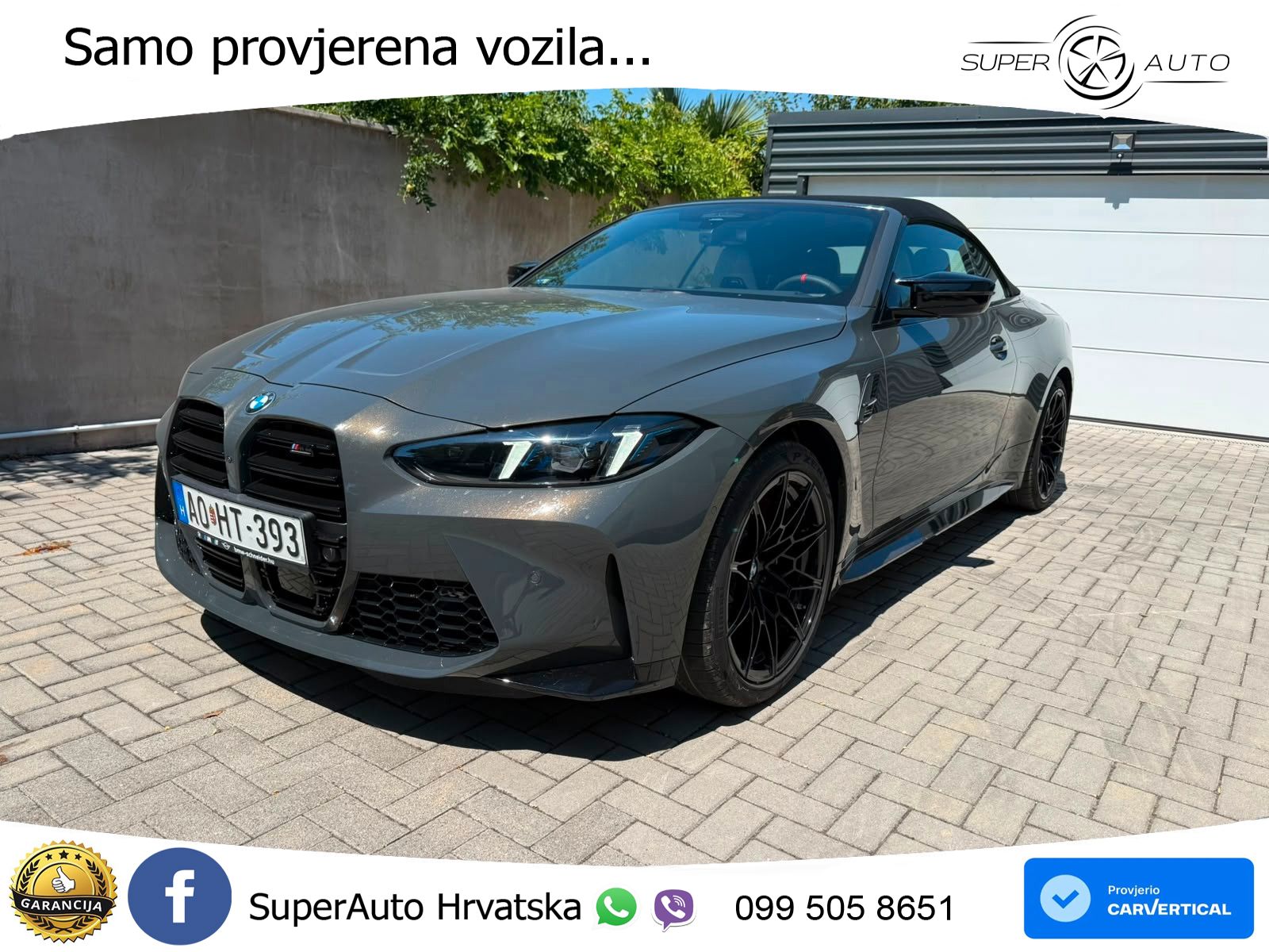 BMW M4 Convertible Competition 3.0 (530 KS) xDrive Steptronic LED+GR SJED+ACC