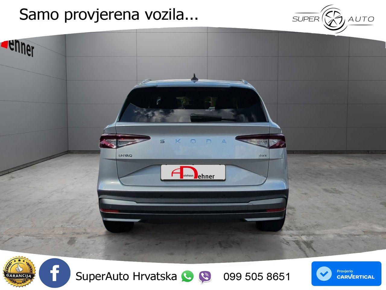 Škoda Enyaq iV 85x 82 kWh (286 KS) AWD