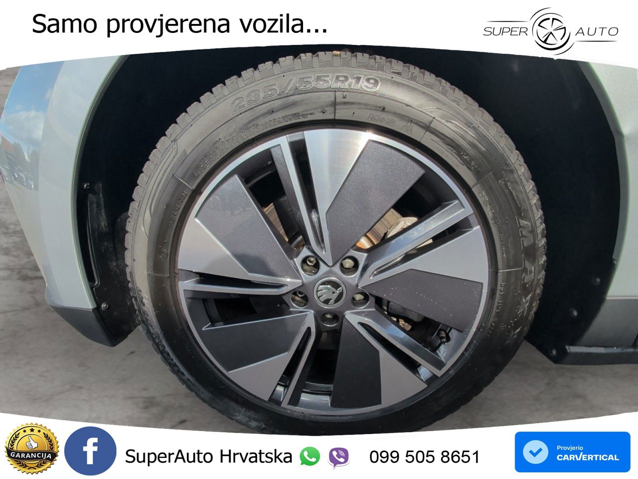 Škoda Enyaq iV 85x 82 kWh (286 KS) AWD