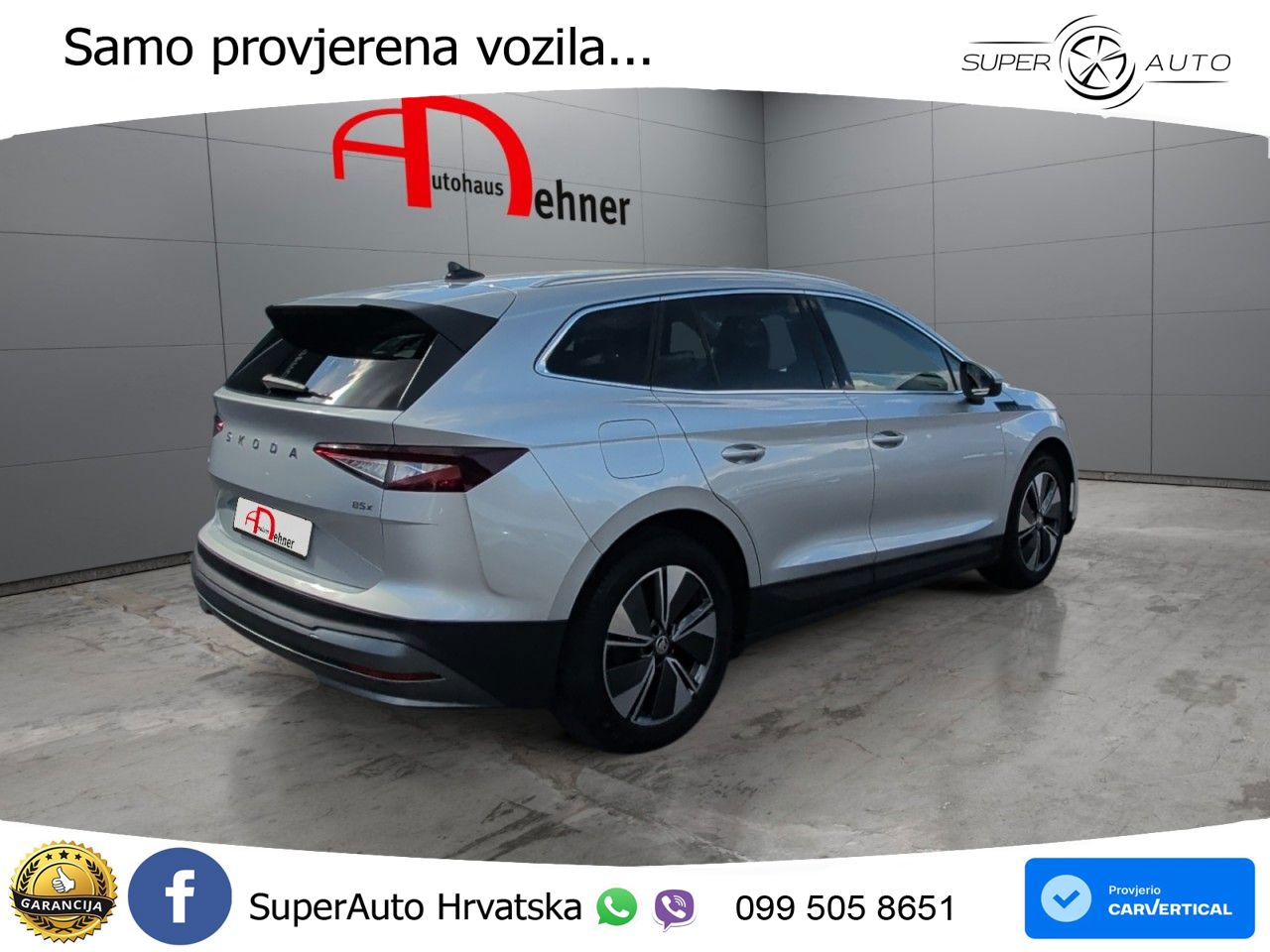 Škoda Enyaq iV 85x 82 kWh (286 KS) AWD