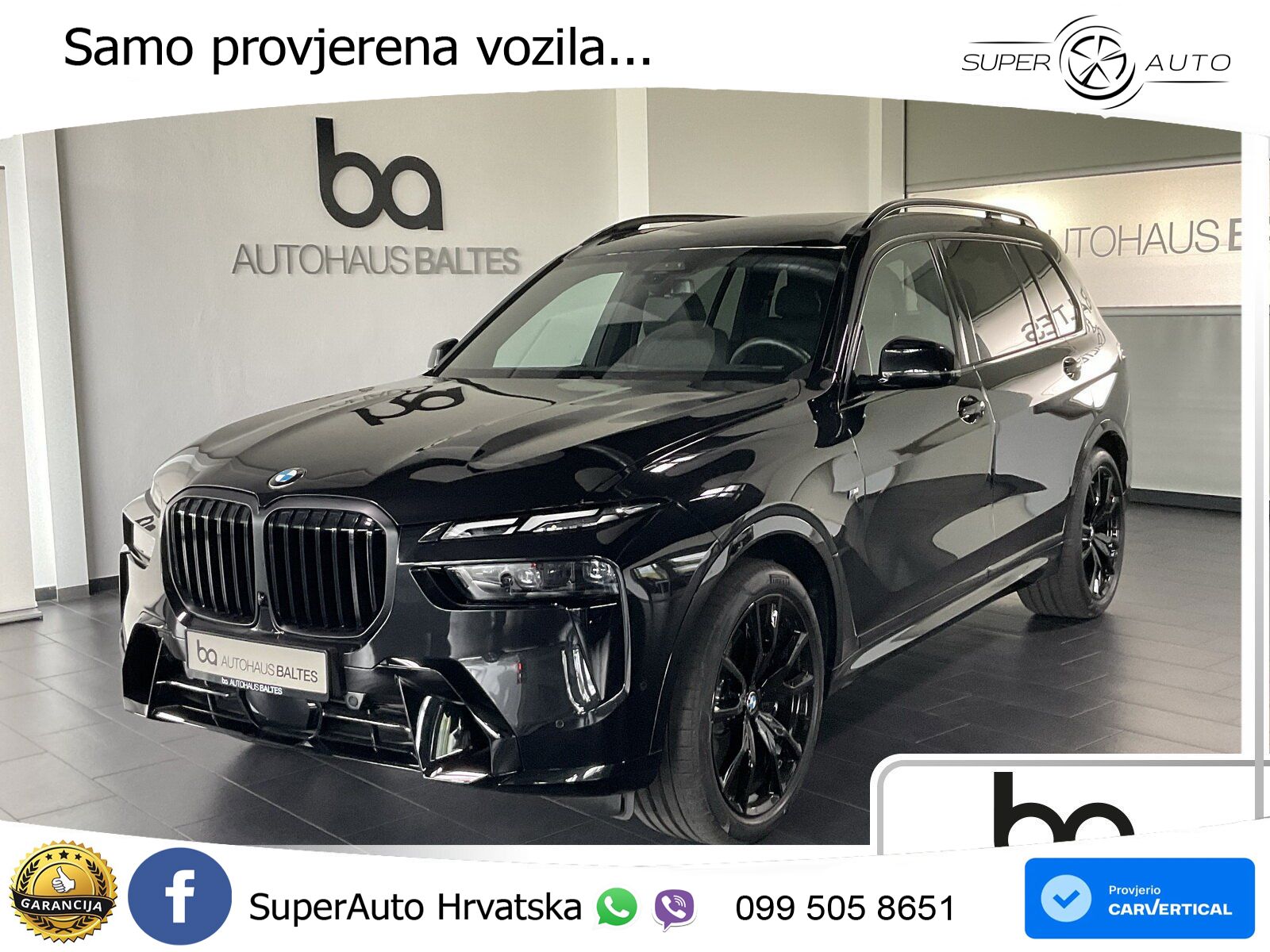 BMW X7 40d (352 KS) xDrive Steptronic M Sport LED+GR SJED+ACC