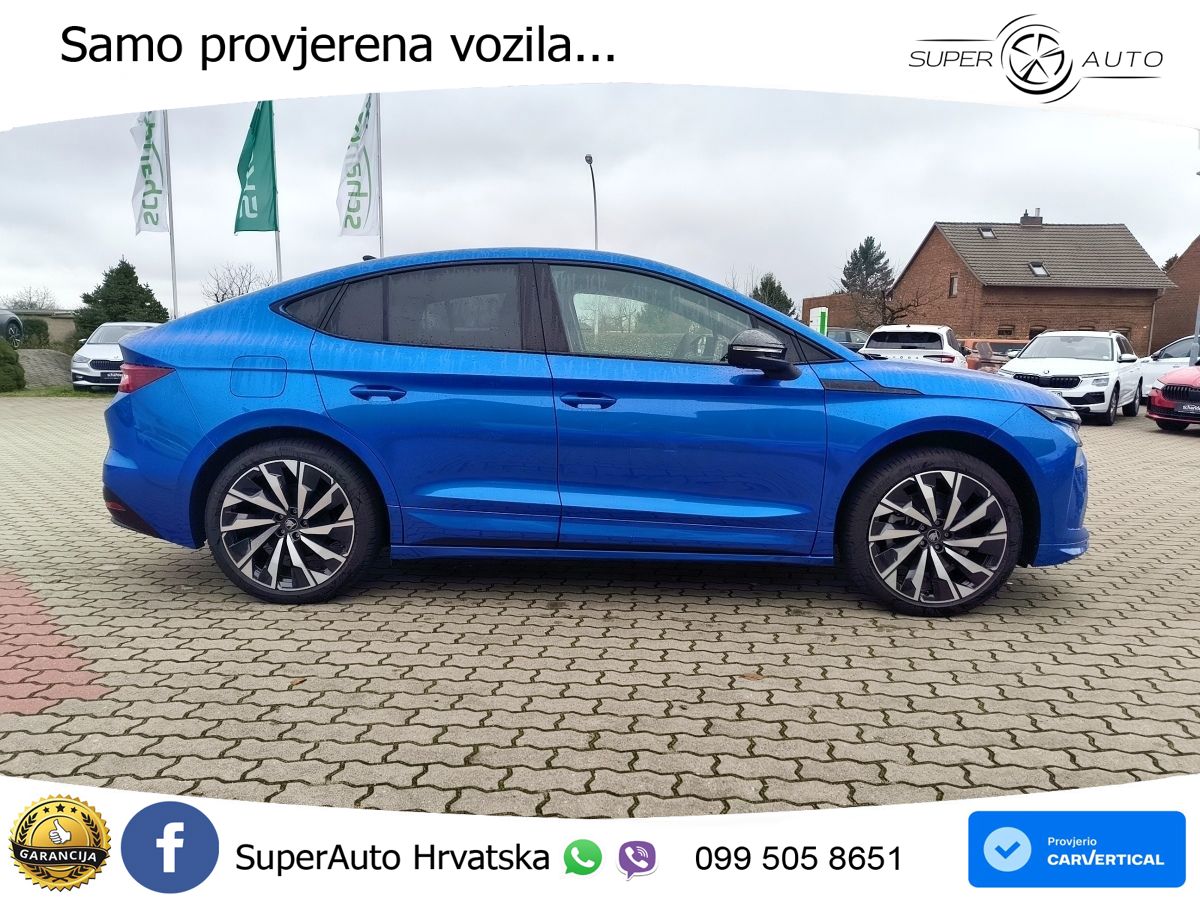 Škoda Enyaq Coupe iV 85 82 kWh (286 KS) SportLine LED+GR SJED+ACC