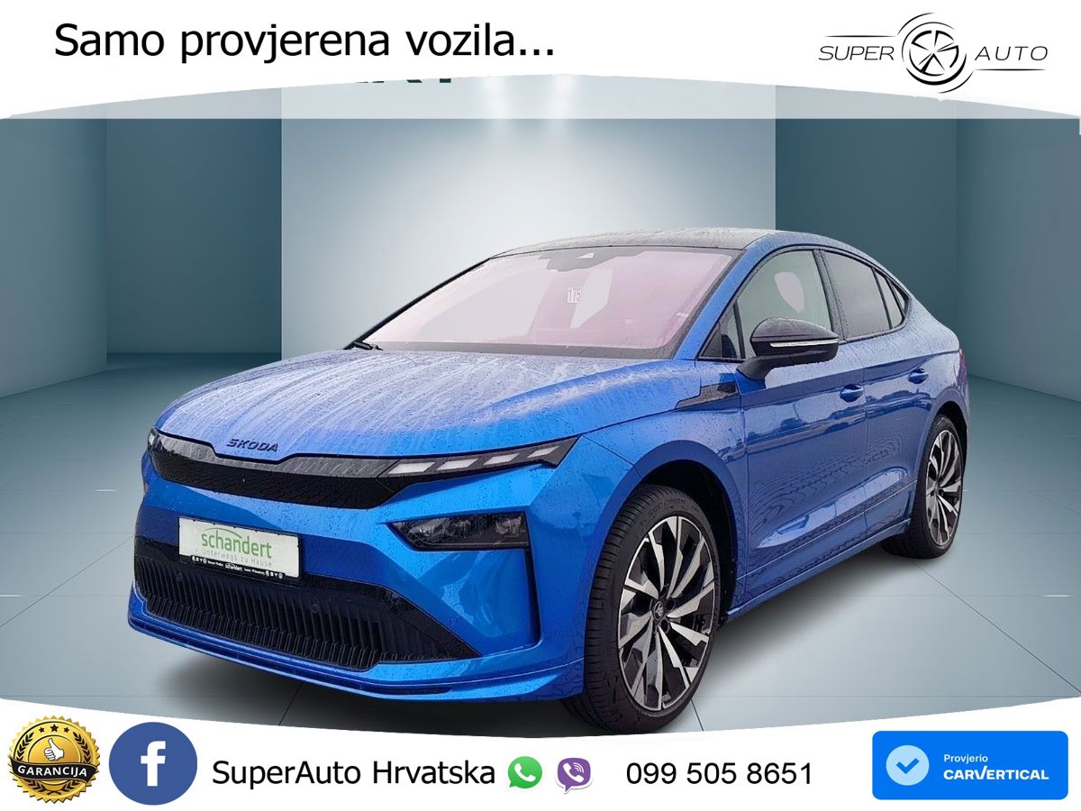 Škoda Enyaq Coupe iV 85 82 kWh (286 KS) SportLine LED+GR SJED+ACC