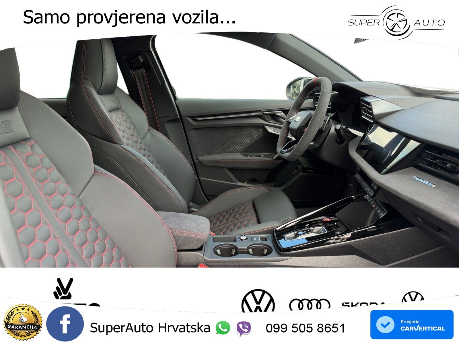 Audi RS3 Sedan 2.5 TFSI (400 KS) quattro S tronic LED+GR SJED+ACC