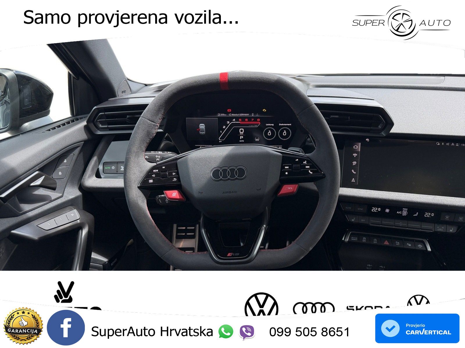 Audi RS3 Sedan 2.5 TFSI (400 KS) quattro S tronic LED+GR SJED+ACC