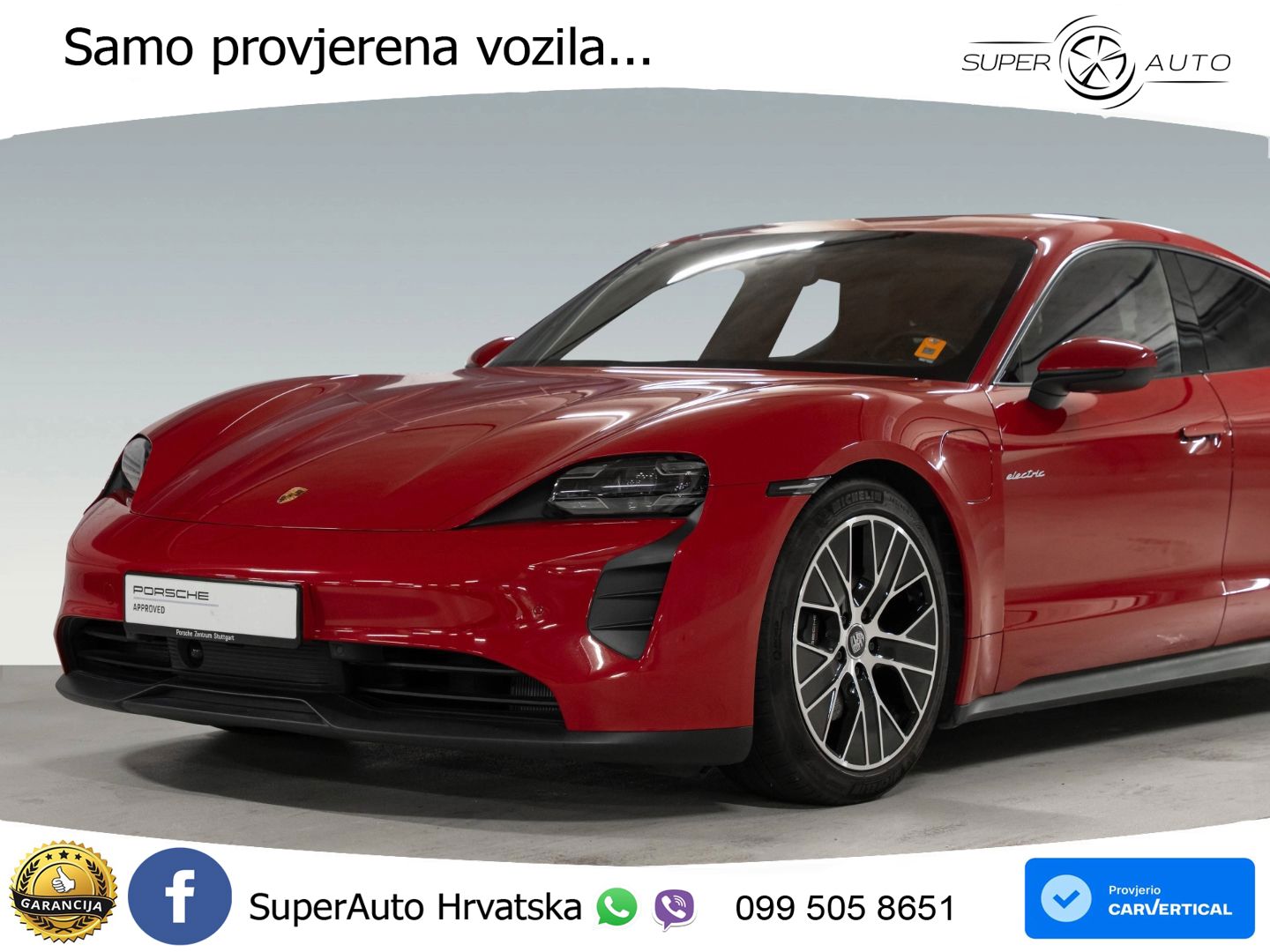 Porsche Taycan Performance Plus 93.4 kWh (476 KS)