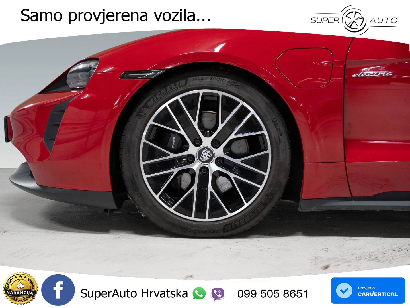 Porsche Taycan Performance Plus 93.4 kWh (476 KS)