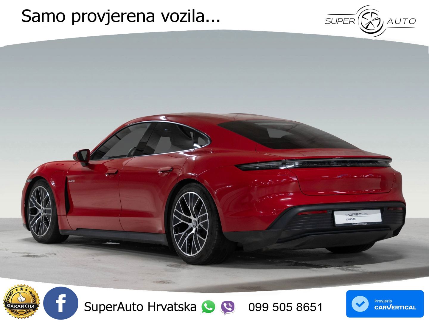Porsche Taycan Performance Plus 93.4 kWh (476 KS)