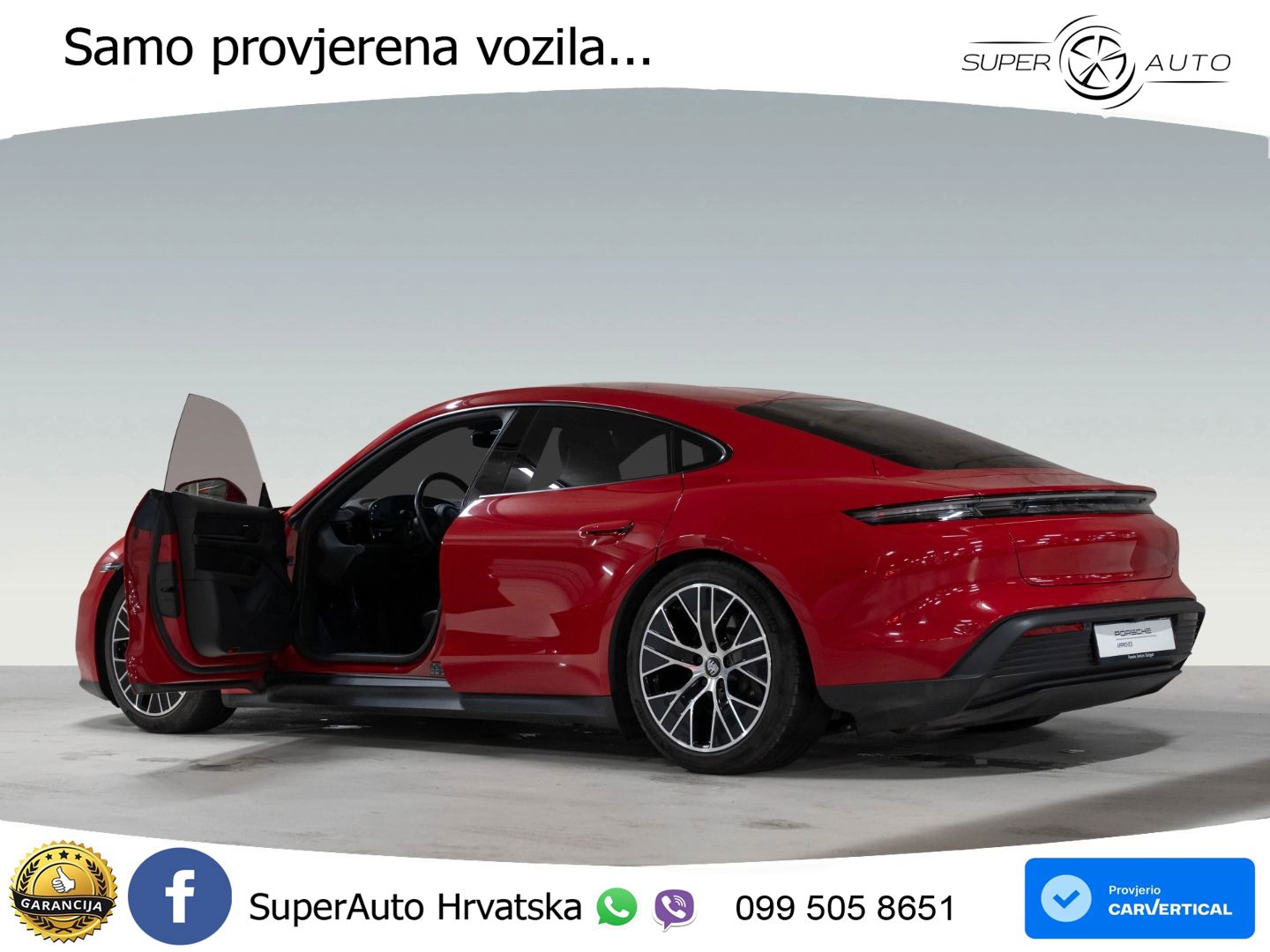 Porsche Taycan Performance Plus 93.4 kWh (476 KS)