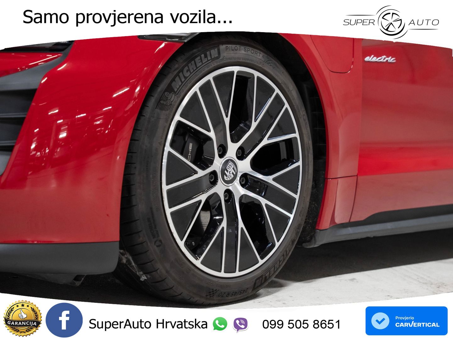 Porsche Taycan Performance Plus 93.4 kWh (476 KS)