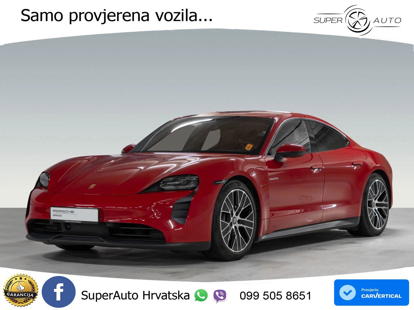 Porsche Taycan Performance Plus 93.4 kWh (476 KS)