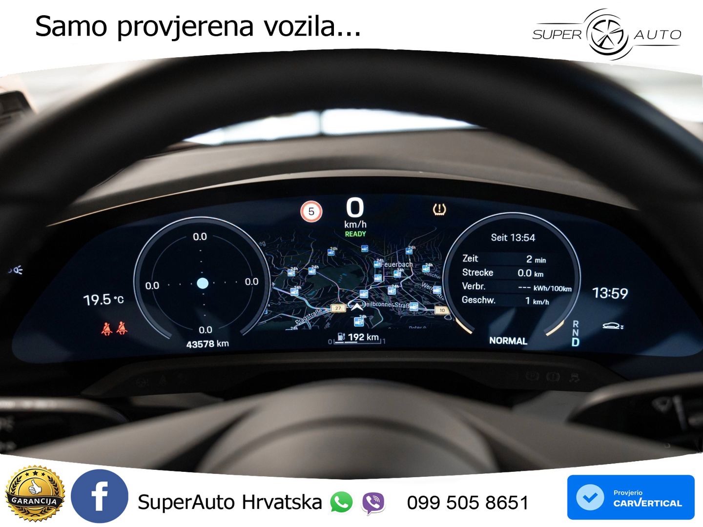 Porsche Taycan Performance Plus 93.4 kWh (476 KS)