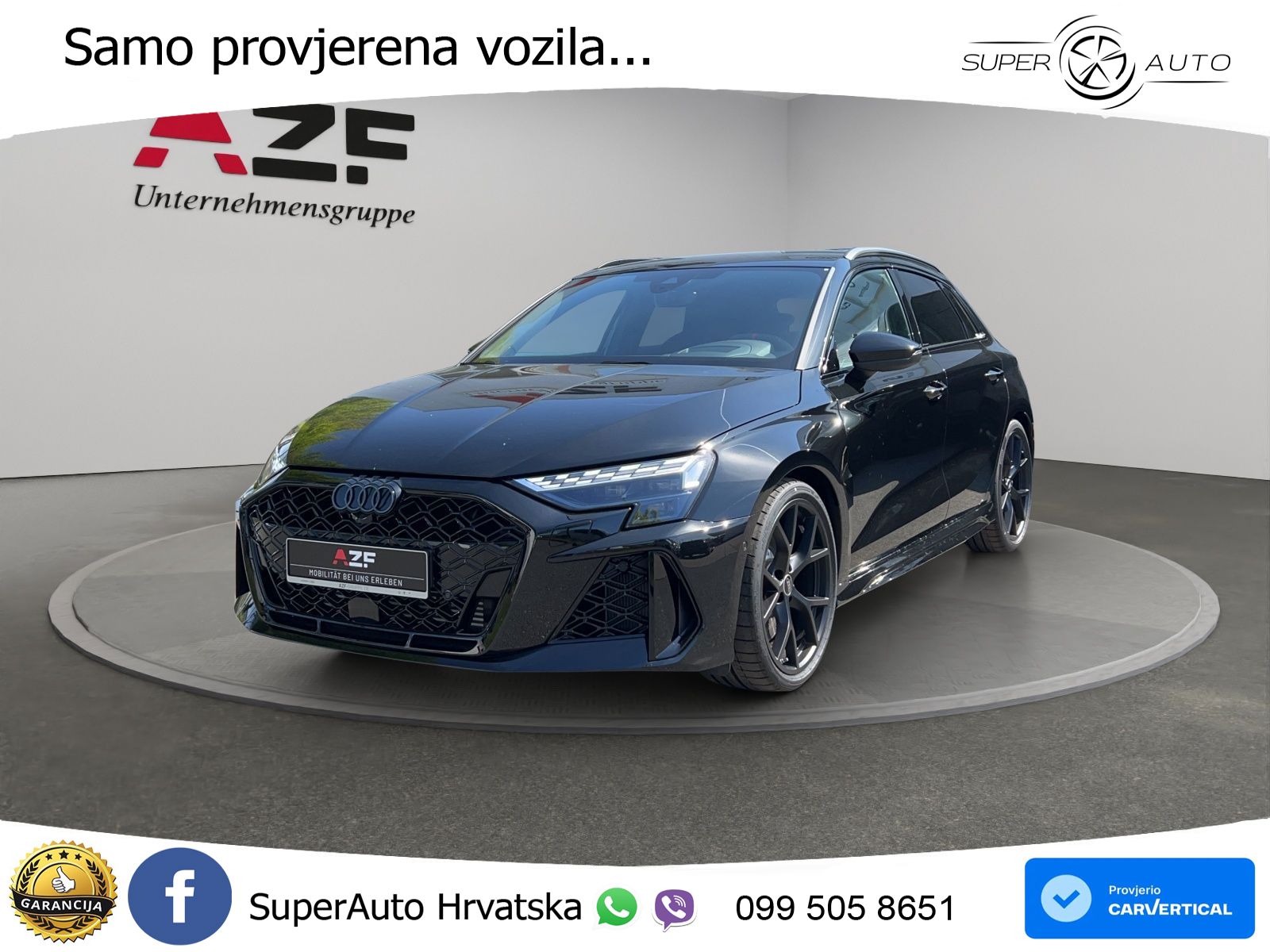 Audi RS3 Sedan 2.5 TFSI (400 KS) quattro S tronic LED+ACC