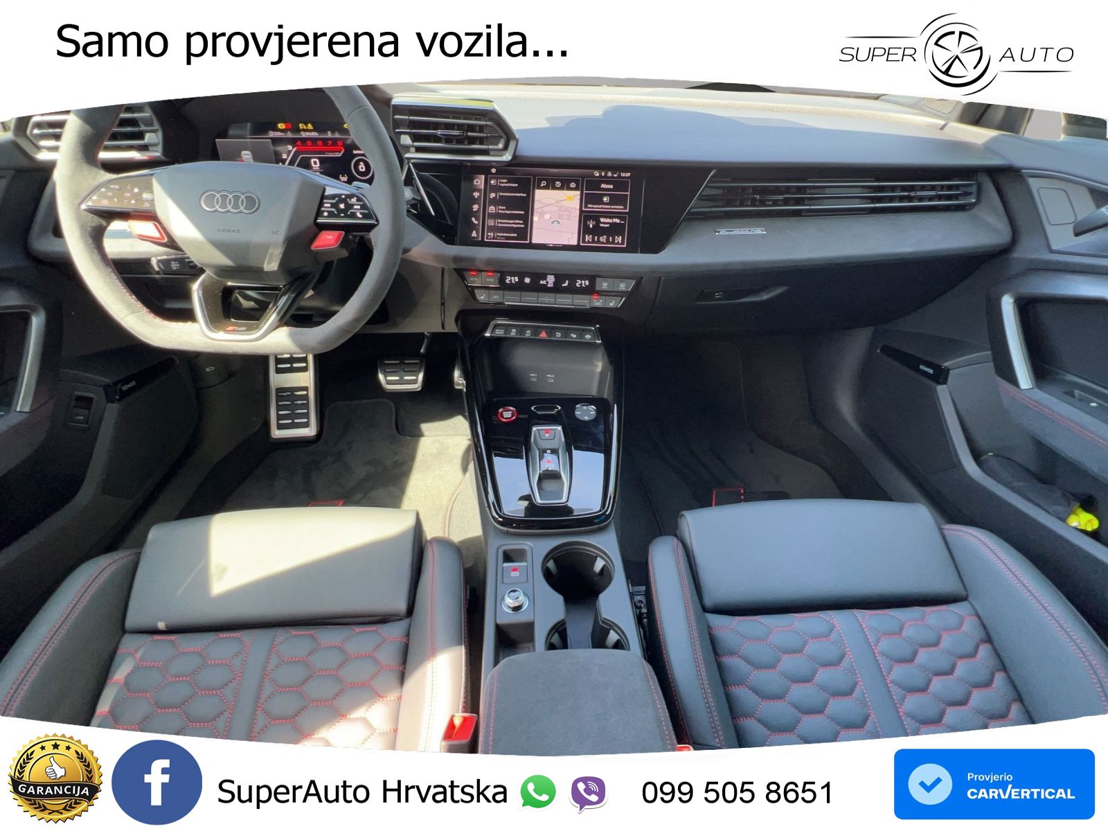 Audi RS3 Sedan 2.5 TFSI (400 KS) quattro S tronic LED+ACC