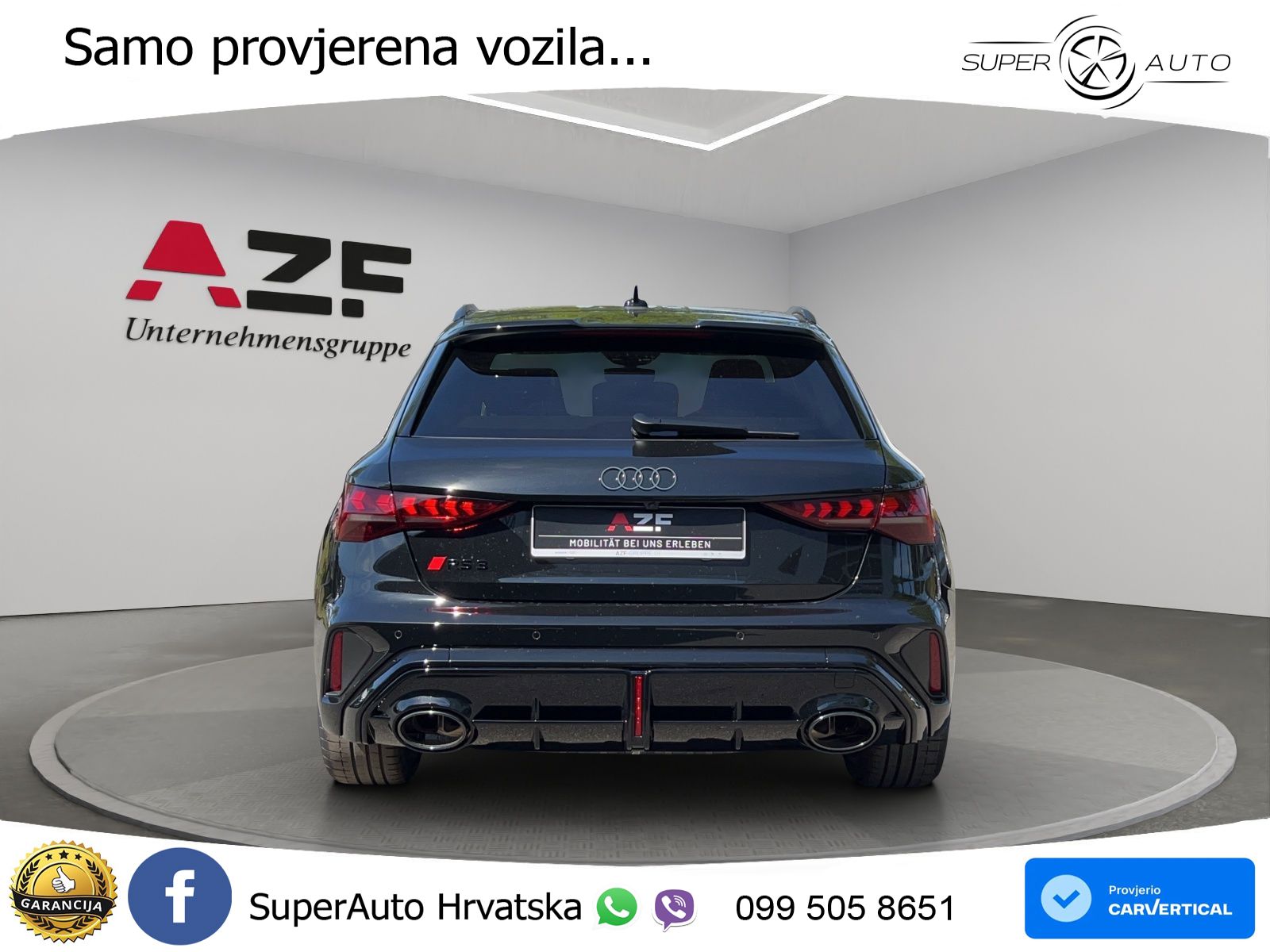 Audi RS3 Sedan 2.5 TFSI (400 KS) quattro S tronic LED+ACC