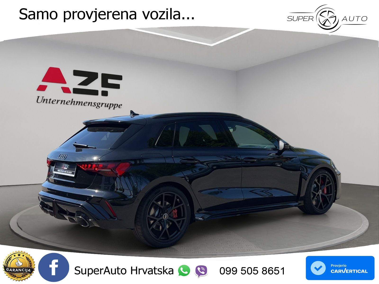 Audi RS3 Sedan 2.5 TFSI (400 KS) quattro S tronic LED+ACC