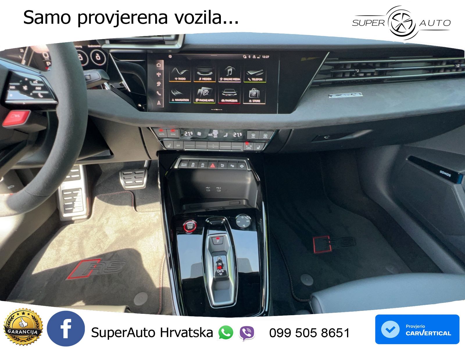Audi RS3 Sedan 2.5 TFSI (400 KS) quattro S tronic LED+ACC