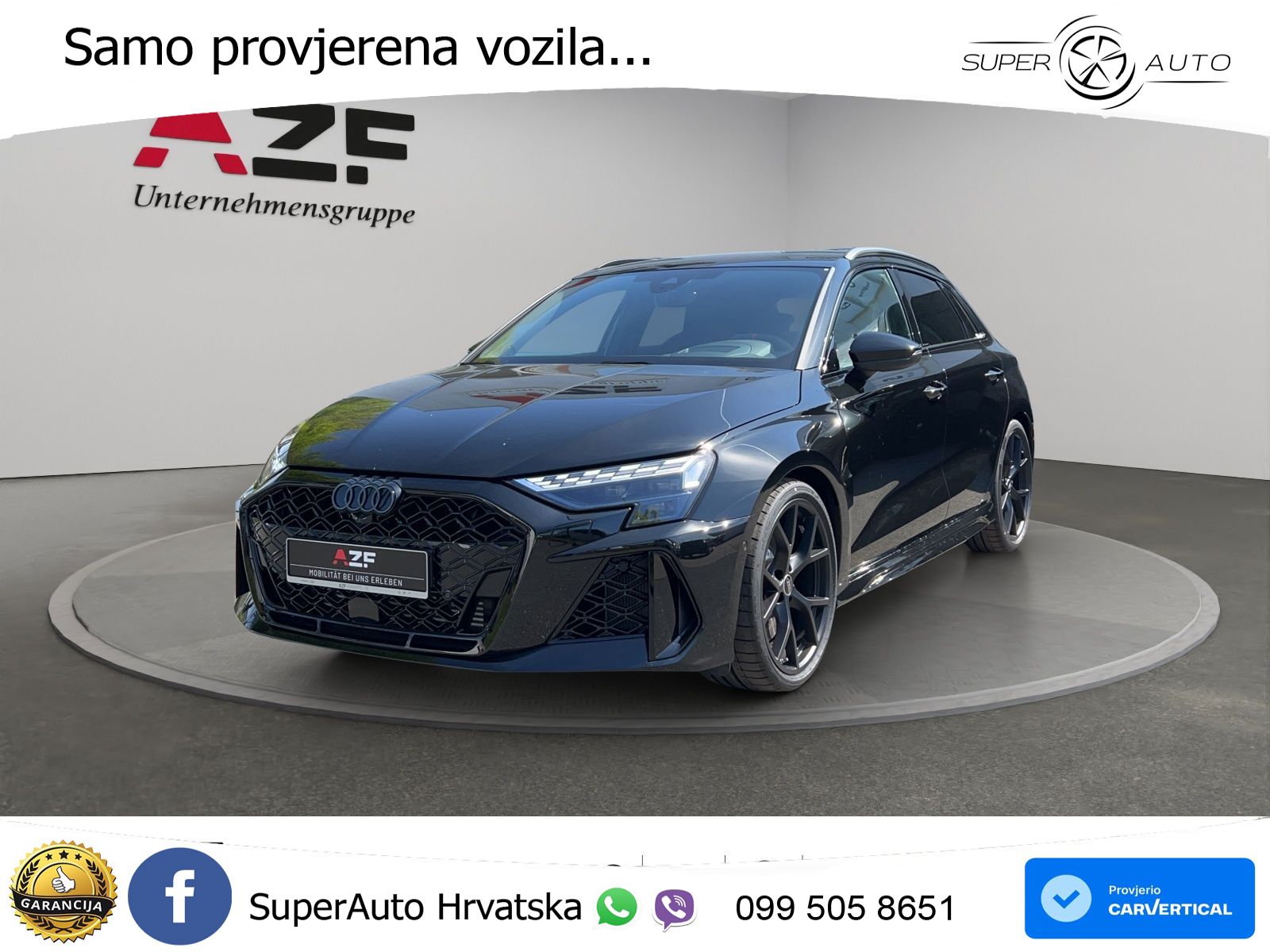 Audi RS3 Sedan 2.5 TFSI (400 KS) quattro S tronic LED+ACC