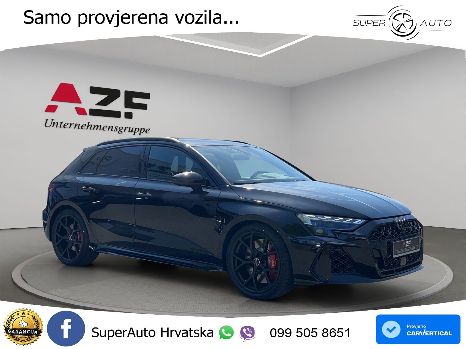 Audi RS3 Sedan 2.5 TFSI (400 KS) quattro S tronic LED+ACC
