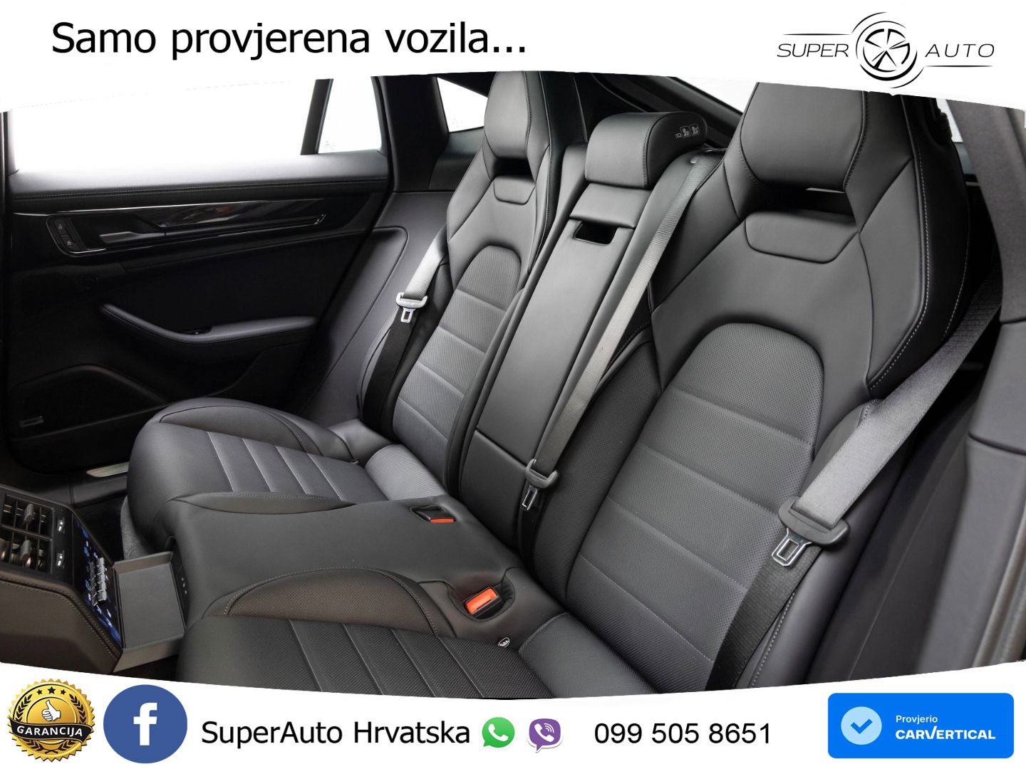 Porsche Panamera 4S 2.9 V6 (544 KS) E-Hybrid PDK ZRAČNI+ACC+GR SJED+KAM+PANO
