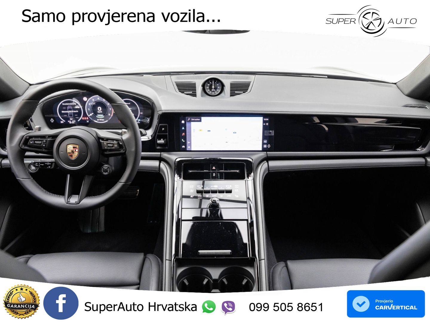 Porsche Panamera 4S 2.9 V6 (544 KS) E-Hybrid PDK ZRAČNI+ACC+GR SJED+KAM+PANO
