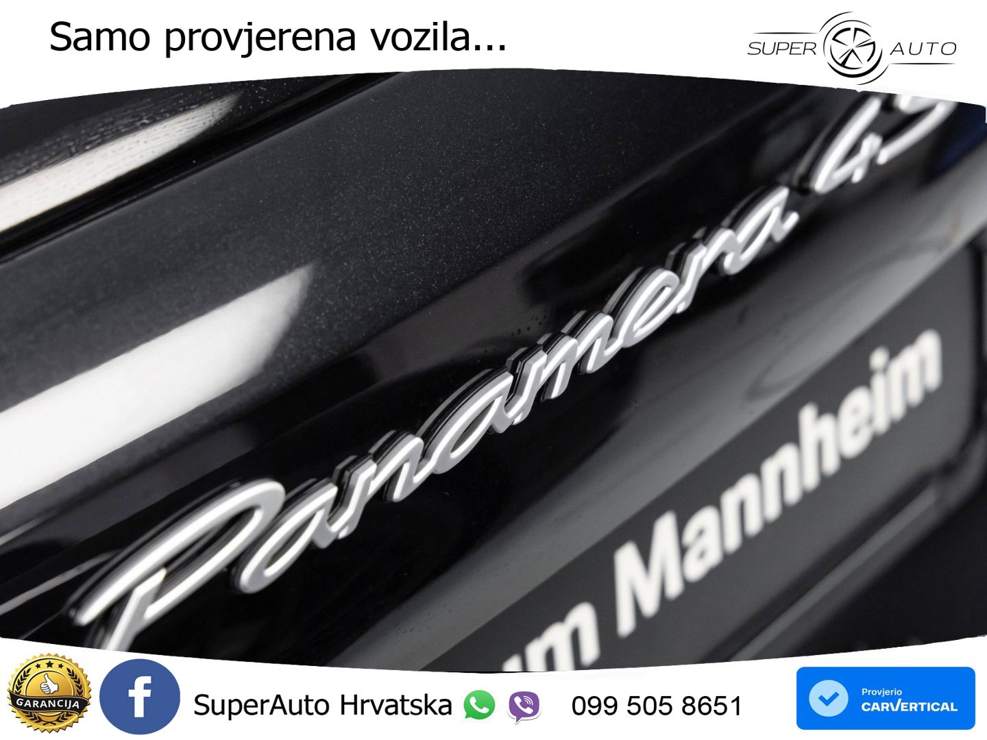 Porsche Panamera 4S 2.9 V6 (544 KS) E-Hybrid PDK ZRAČNI+ACC+GR SJED+KAM+PANO