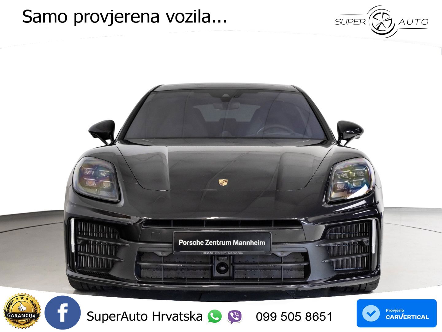 Porsche Panamera 4S 2.9 V6 (544 KS) E-Hybrid PDK ZRAČNI+ACC+GR SJED+KAM+PANO