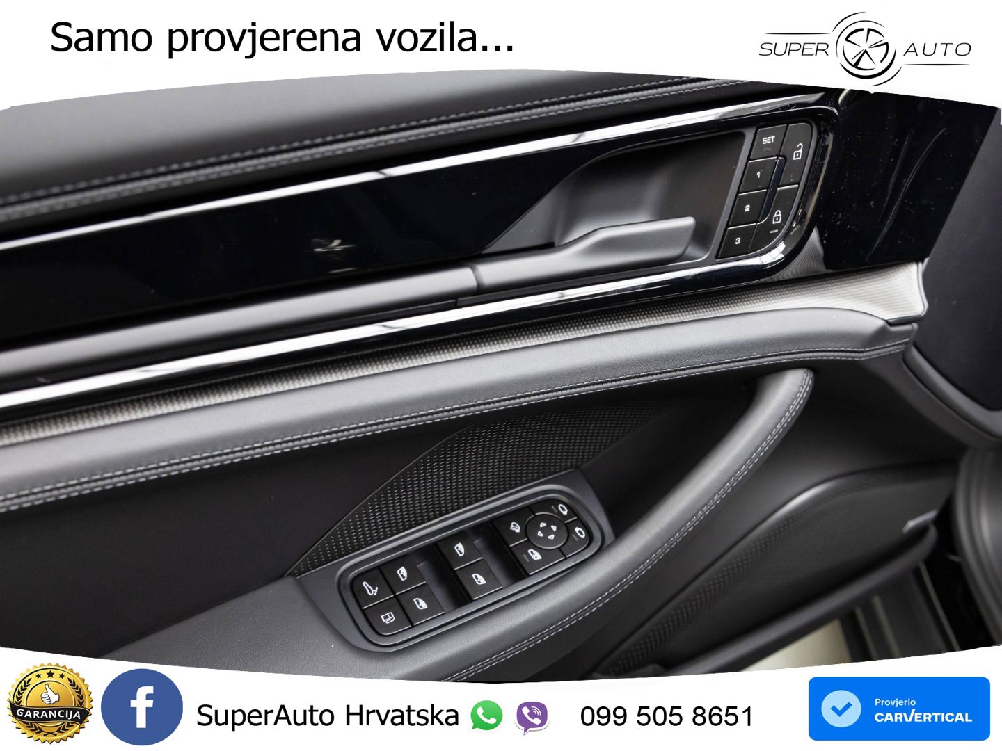 Porsche Panamera 4S 2.9 V6 (544 KS) E-Hybrid PDK ZRAČNI+ACC+GR SJED+KAM+PANO