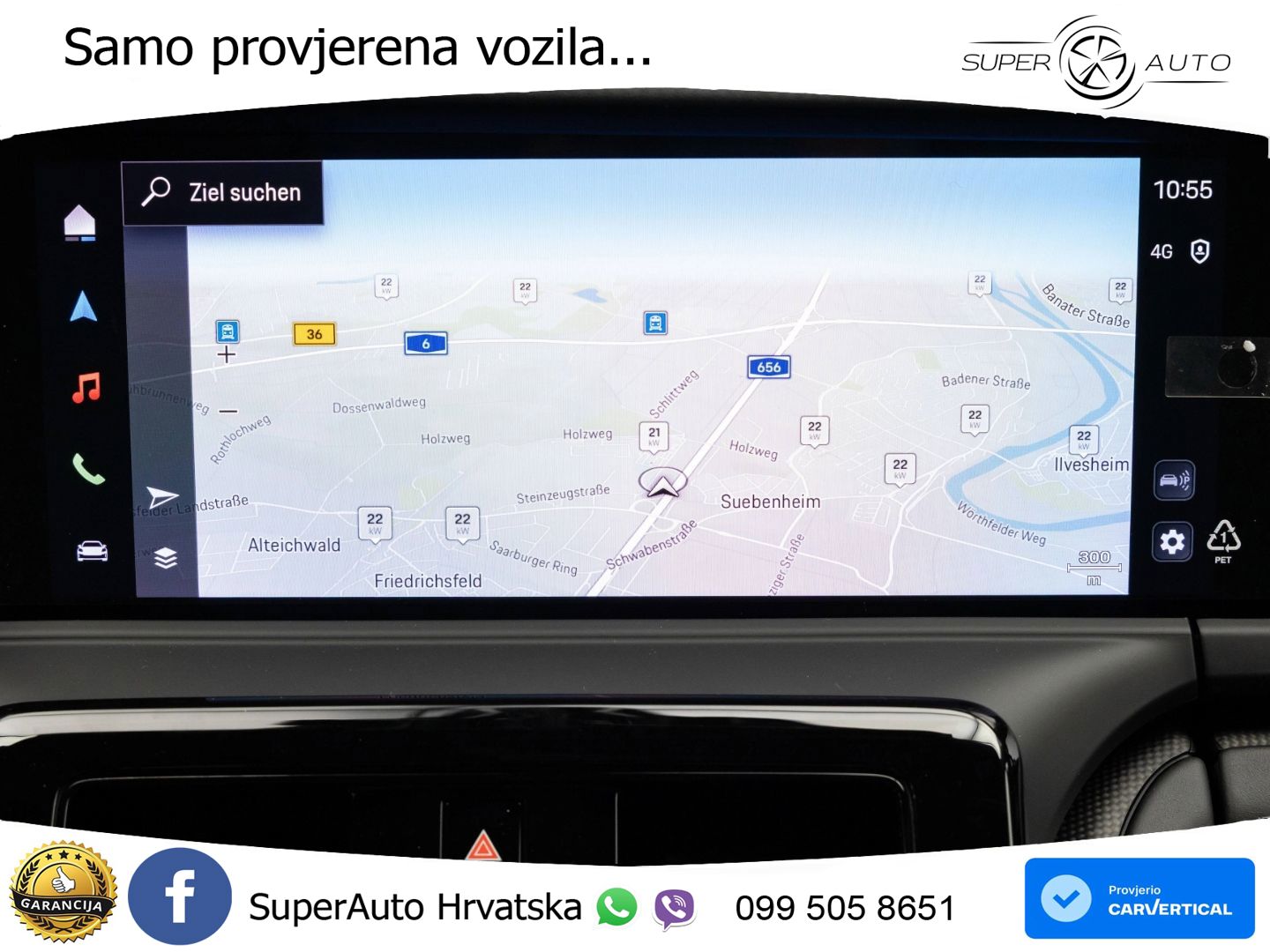 Porsche Panamera 4S 2.9 V6 (544 KS) E-Hybrid PDK ZRAČNI+ACC+GR SJED+KAM+PANO