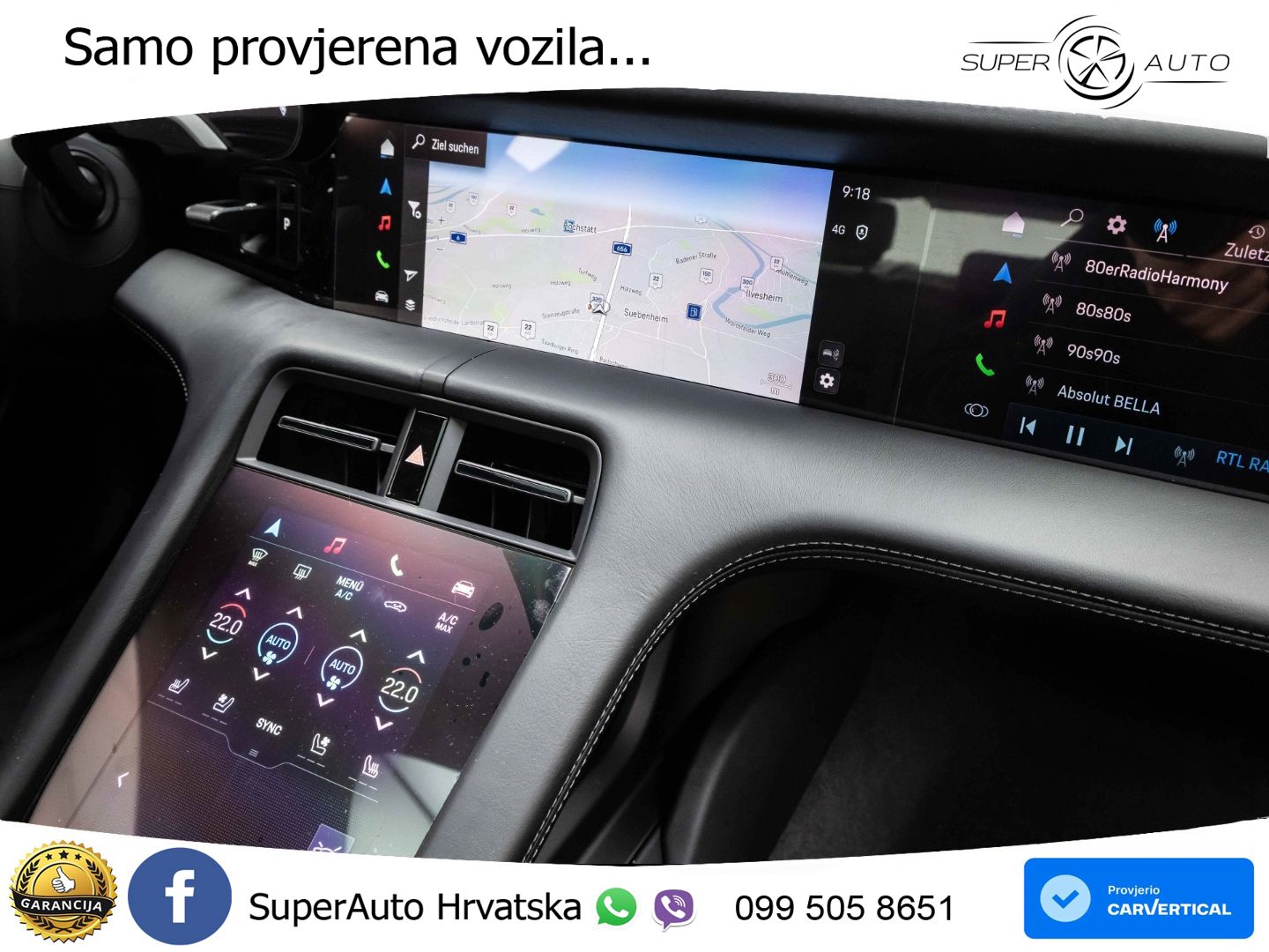 Porsche Taycan 4S 105 kWh (598 KS)