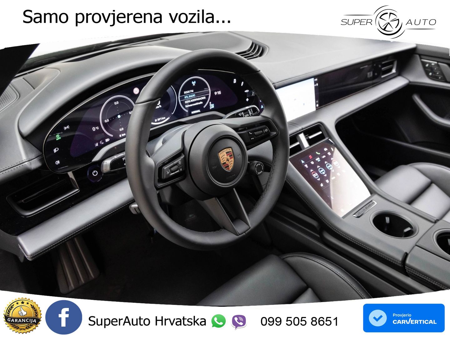 Porsche Taycan 4S 105 kWh (598 KS)