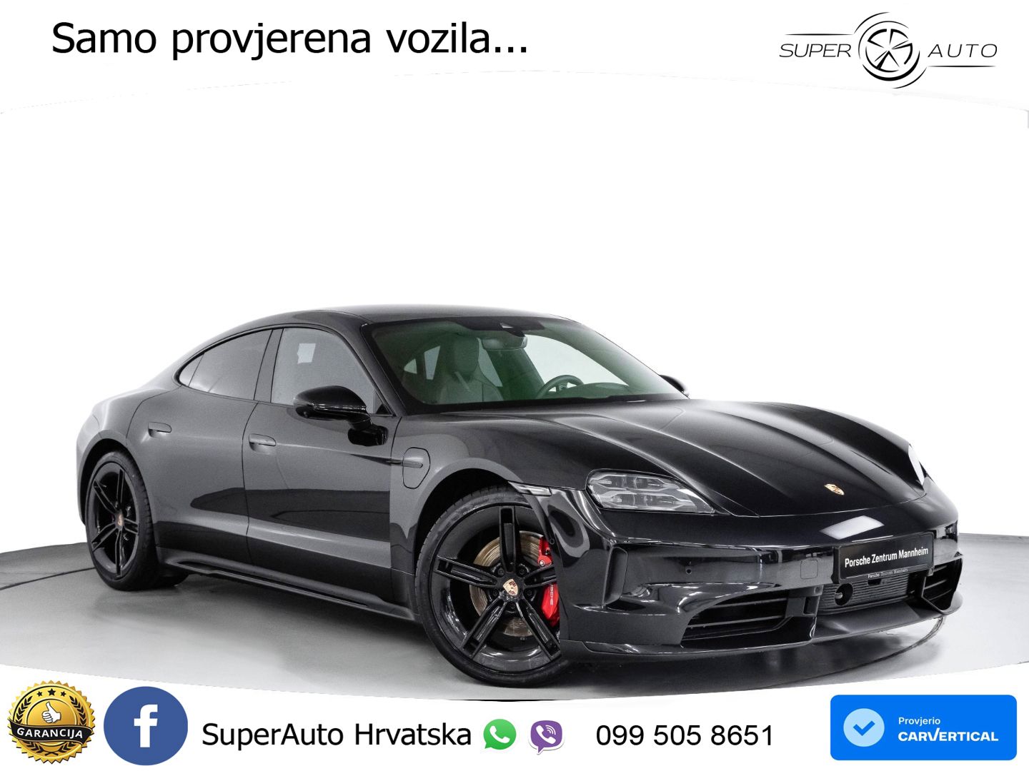 Porsche Taycan 4S 105 kWh (598 KS)