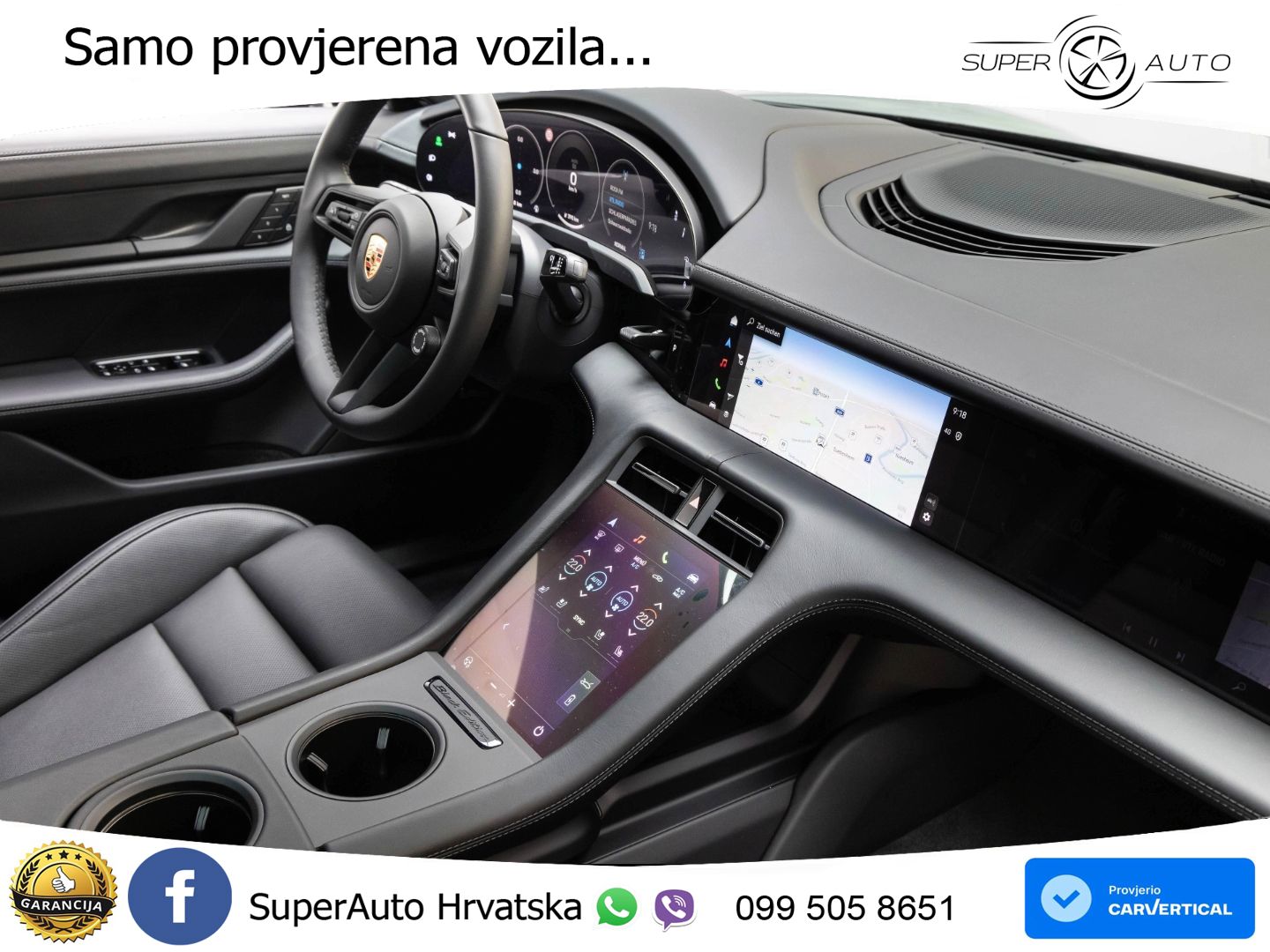 Porsche Taycan 4S 105 kWh (598 KS)
