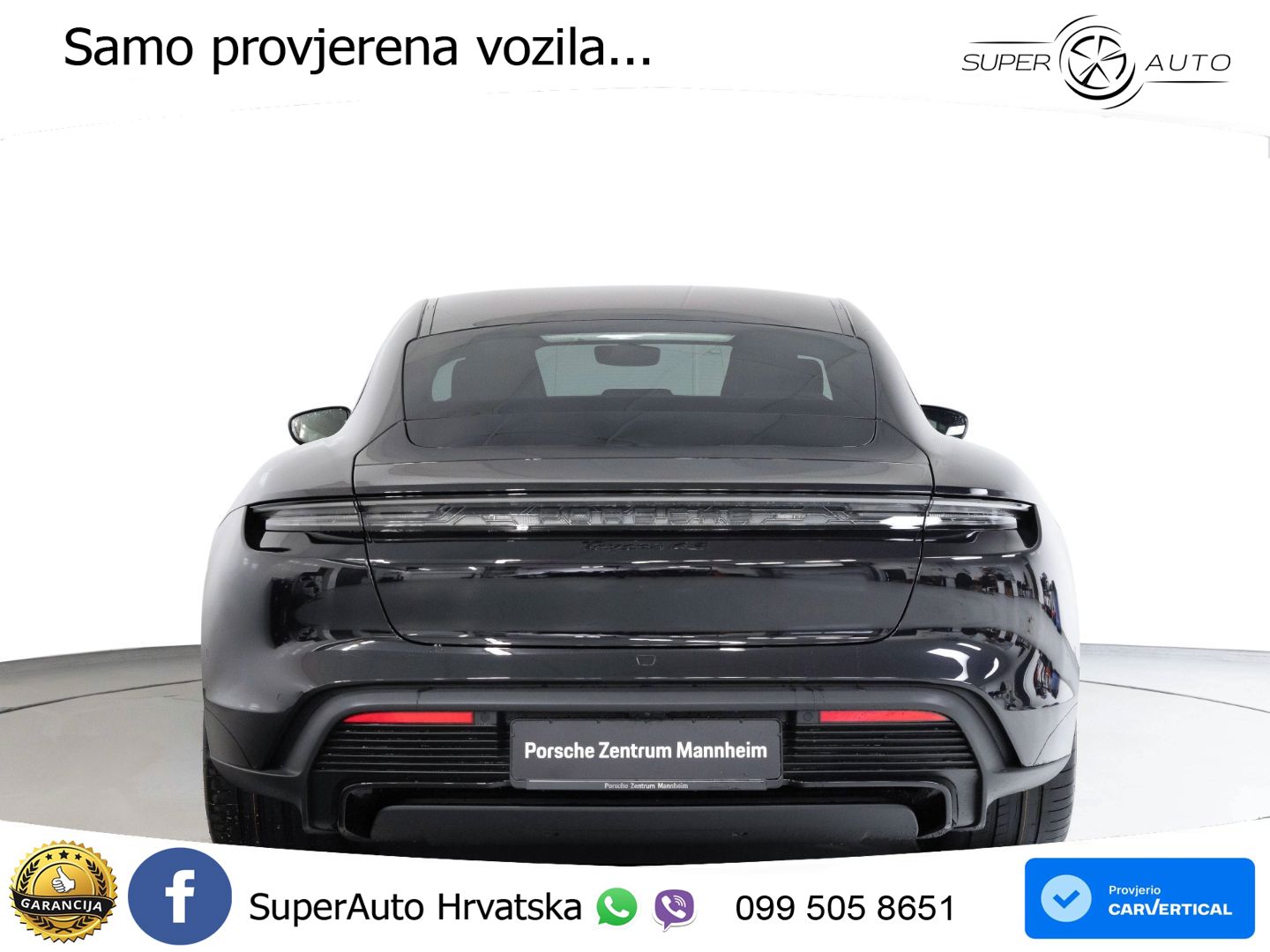 Porsche Taycan 4S 105 kWh (598 KS)