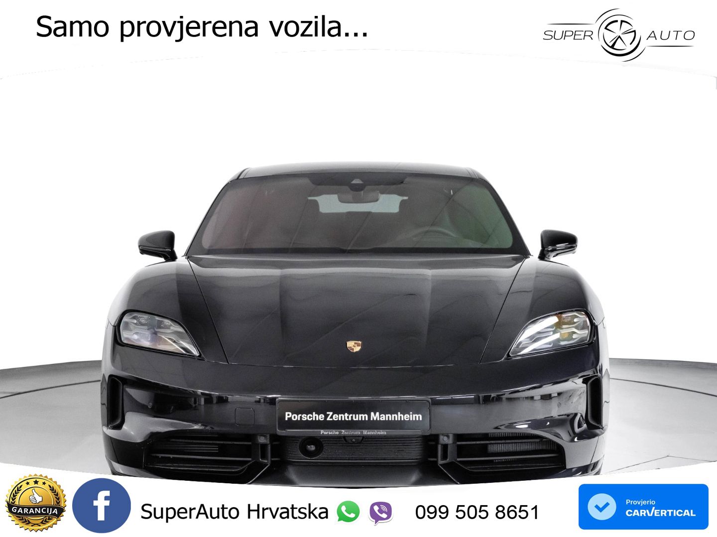 Porsche Taycan 4S 105 kWh (598 KS)