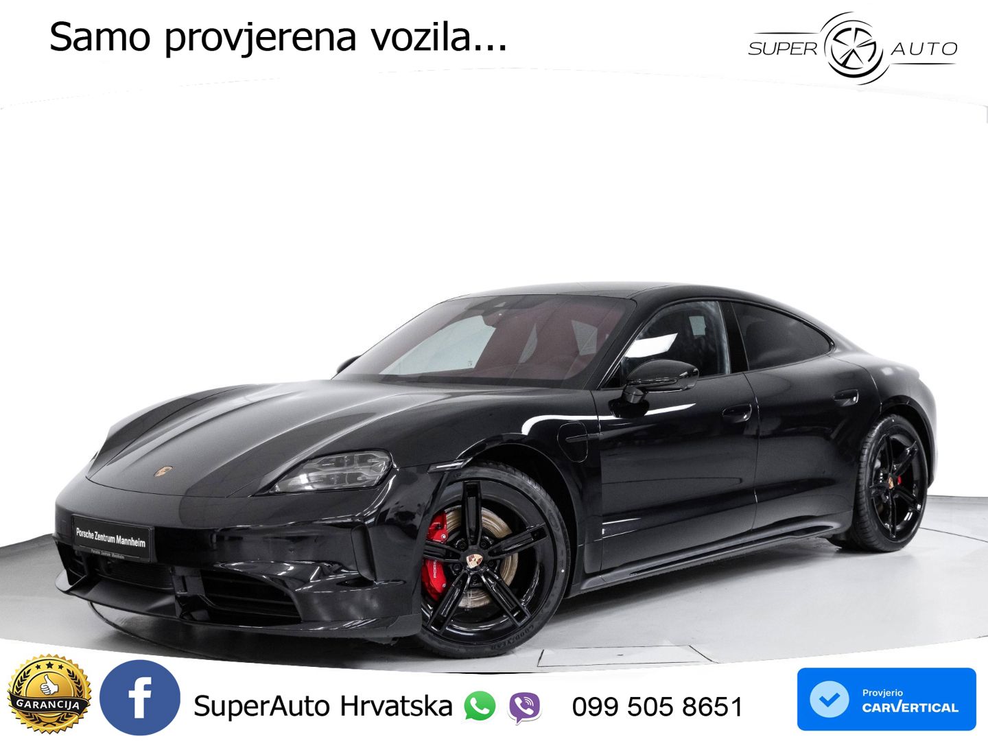 Porsche Taycan 4S 105 kWh (598 KS)