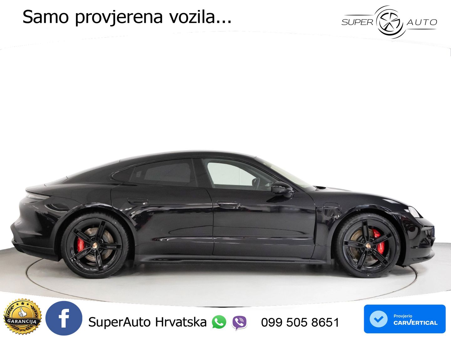 Porsche Taycan 4S 105 kWh (598 KS)