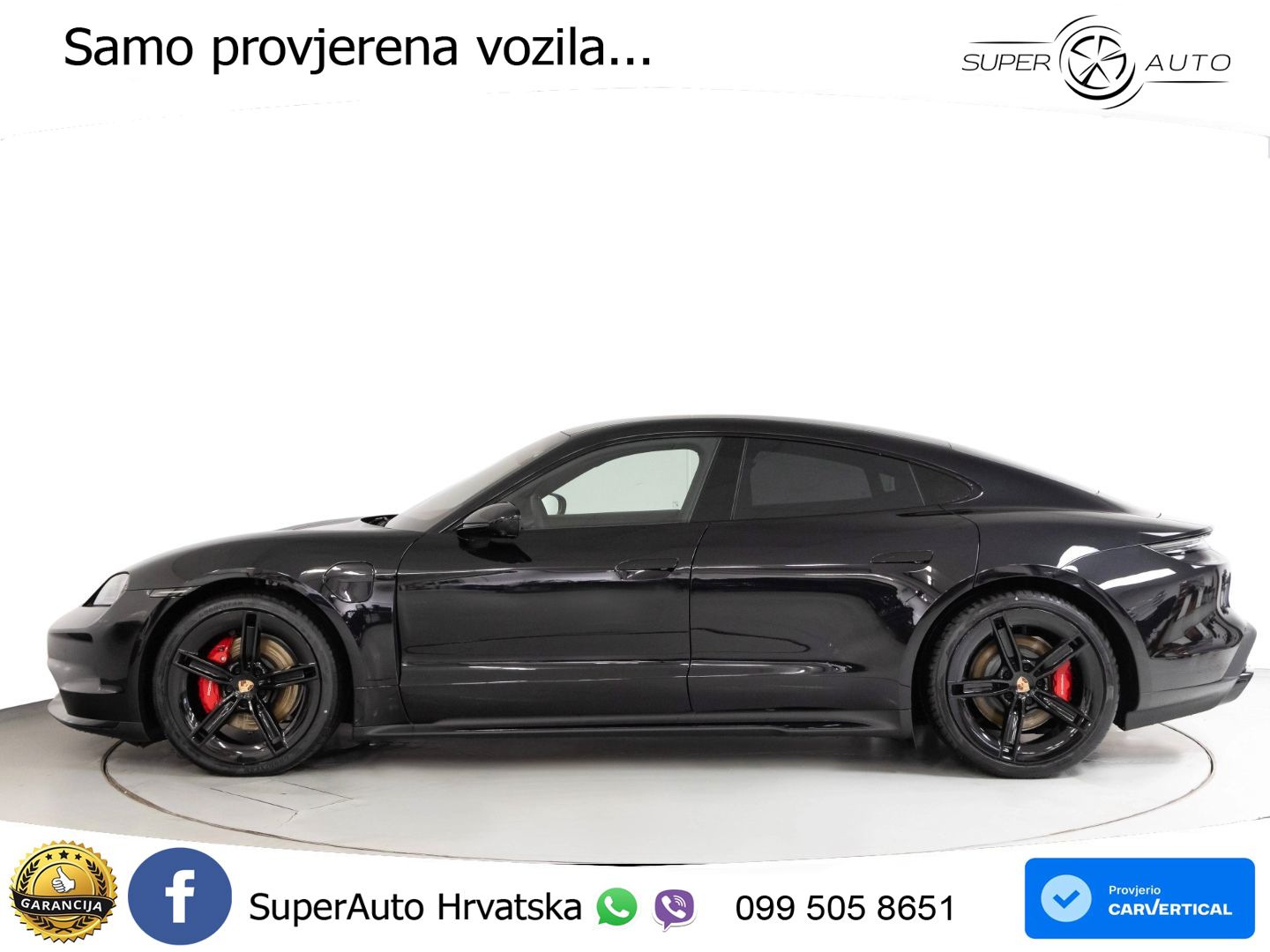 Porsche Taycan 4S 105 kWh (598 KS)