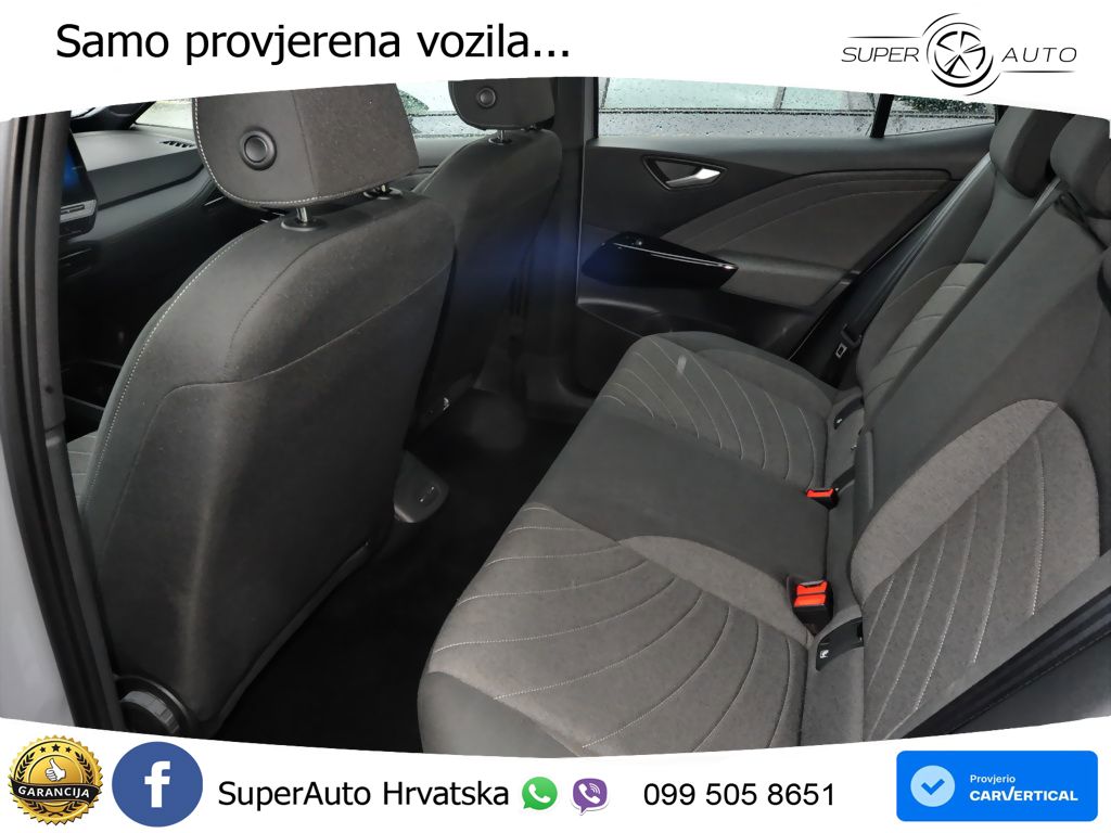 Volkswagen ID.3 Pro 62 kWh (204 KS)