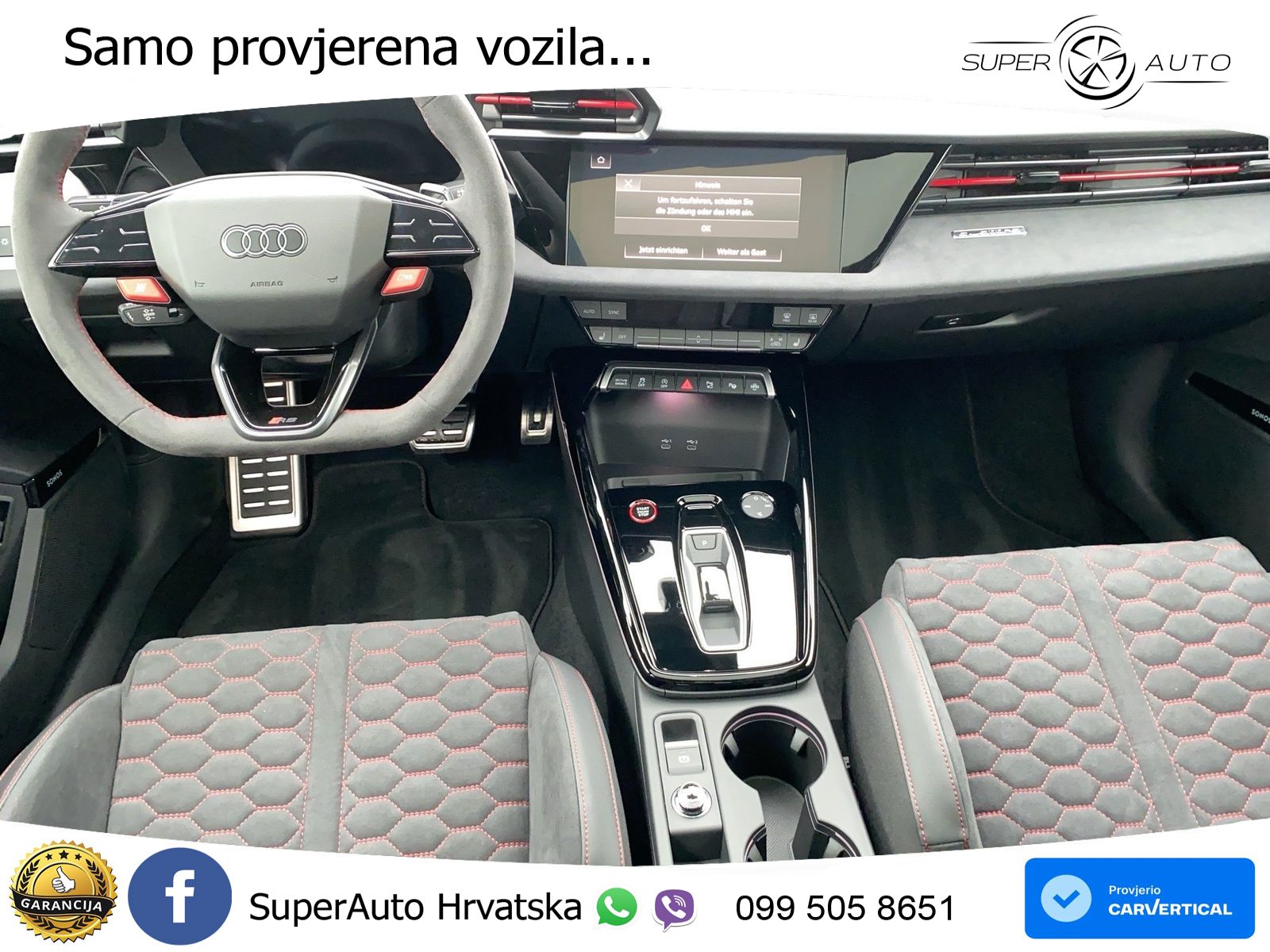 Audi RS3 Sportback 2.5 TFSI (400 KS) quattro S tronic LED+GR SJED+ACC