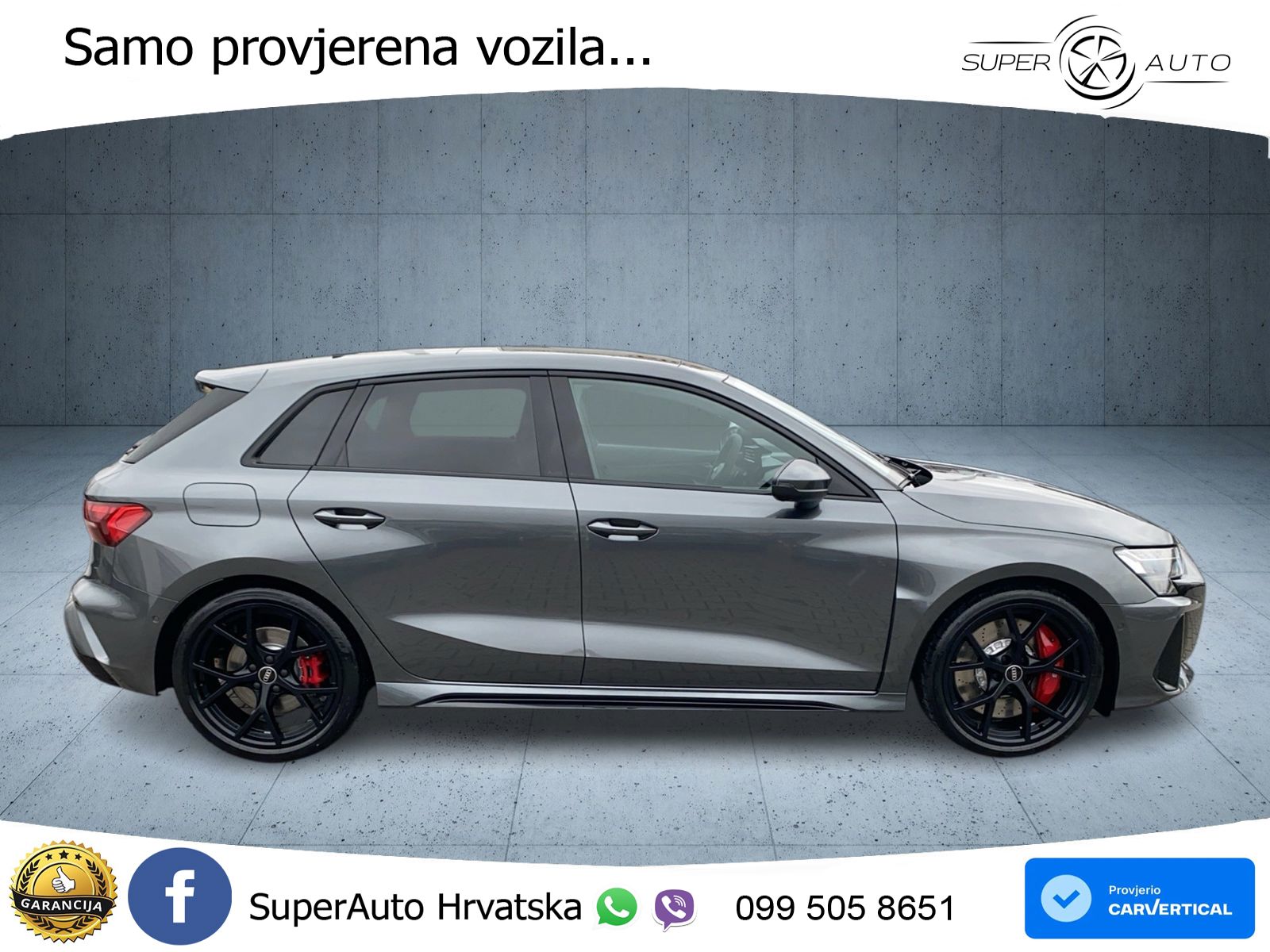Audi RS3 Sportback 2.5 TFSI (400 KS) quattro S tronic LED+GR SJED+ACC