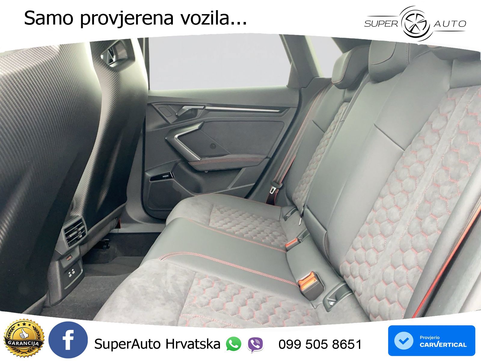 Audi RS3 Sportback 2.5 TFSI (400 KS) quattro S tronic LED+GR SJED+ACC