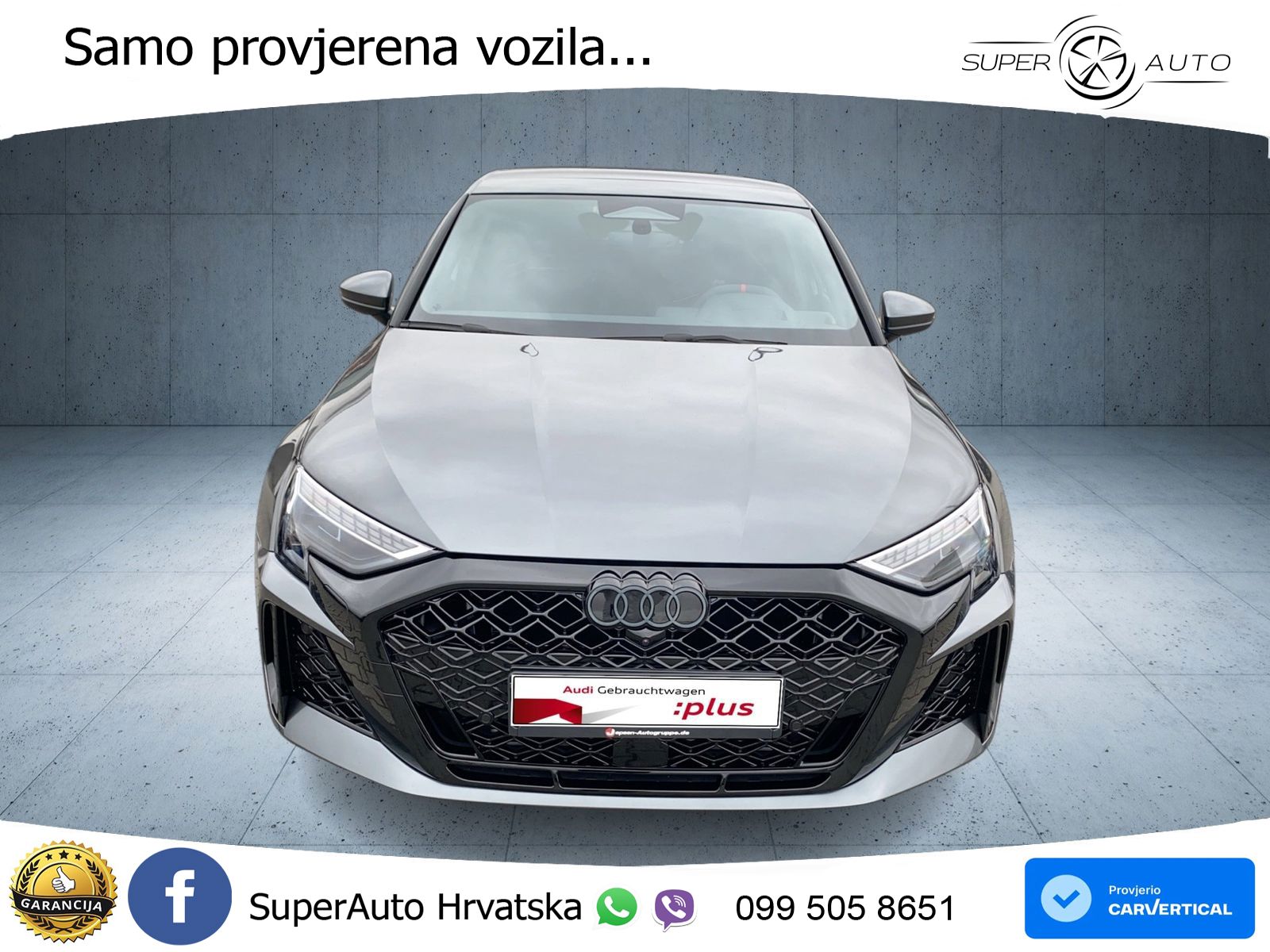 Audi RS3 Sportback 2.5 TFSI (400 KS) quattro S tronic LED+GR SJED+ACC