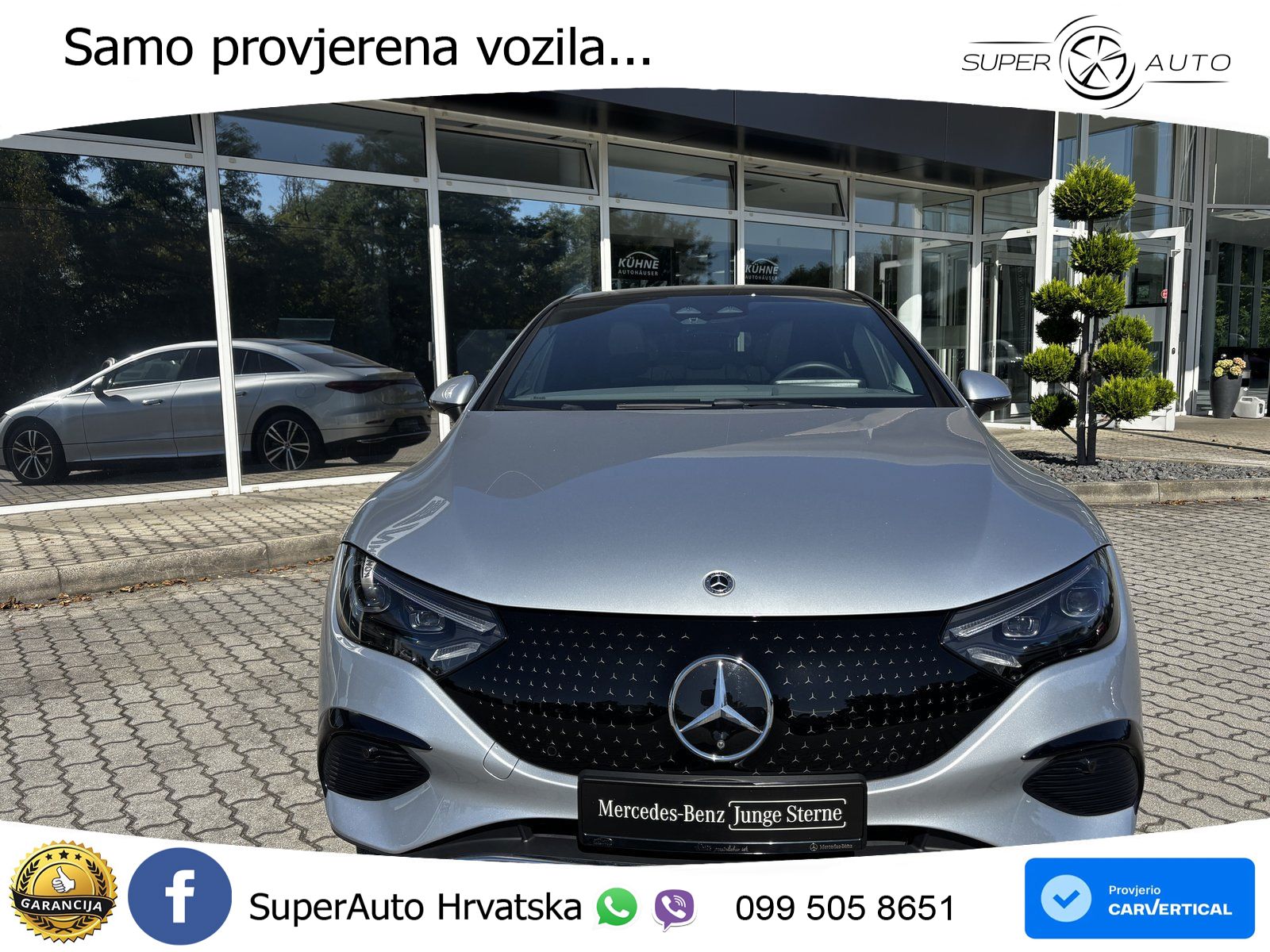 Mercedes EQE 350 98 kWh (292 KS)
